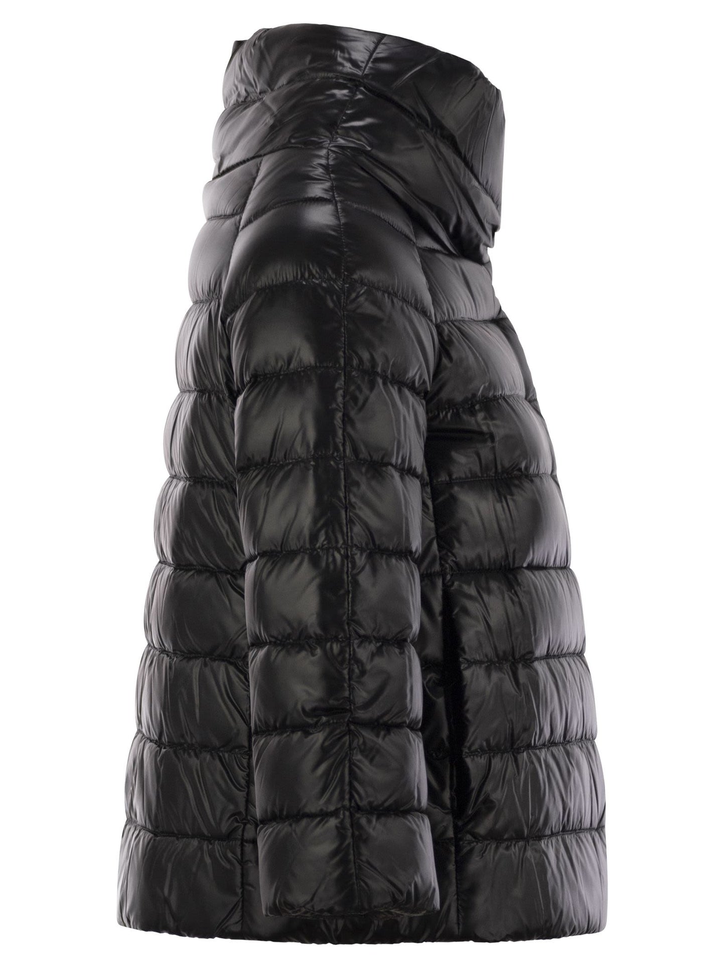 Herno Women Sofia - Mini Cape With 3/4 Sleeves HERNO
