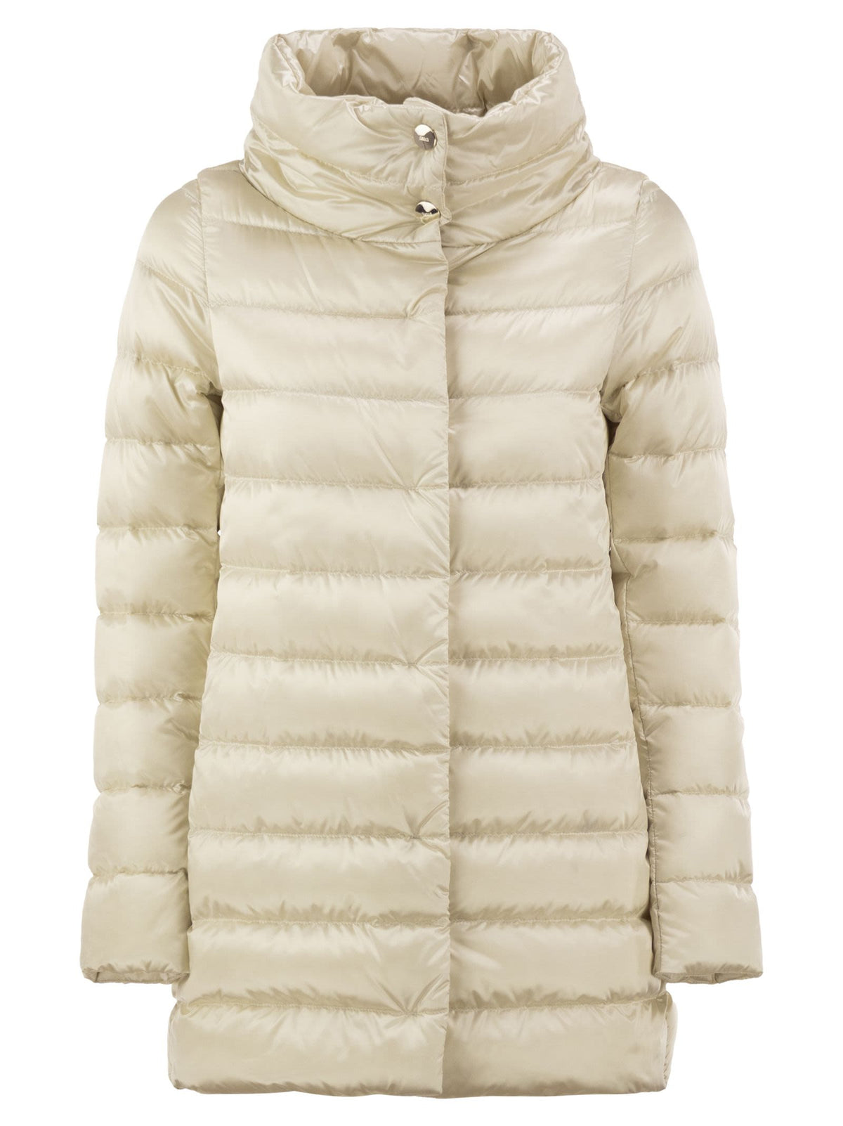Herno Women Amelia - Long Ultralight Nylon Down Jacket HERNO