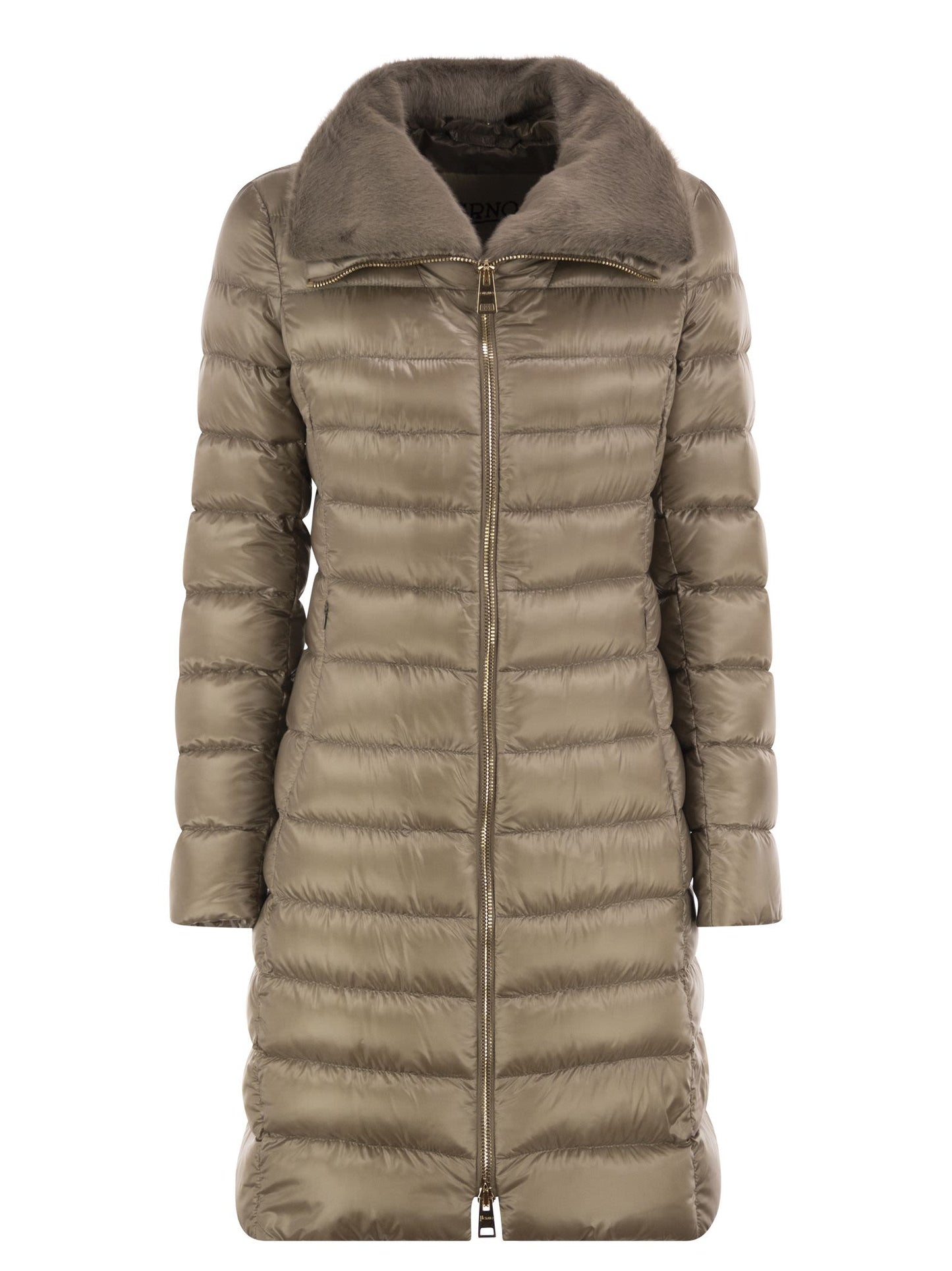 Herno Women Elisa - Long Down Jacket In Ultralight Nylon HERNO