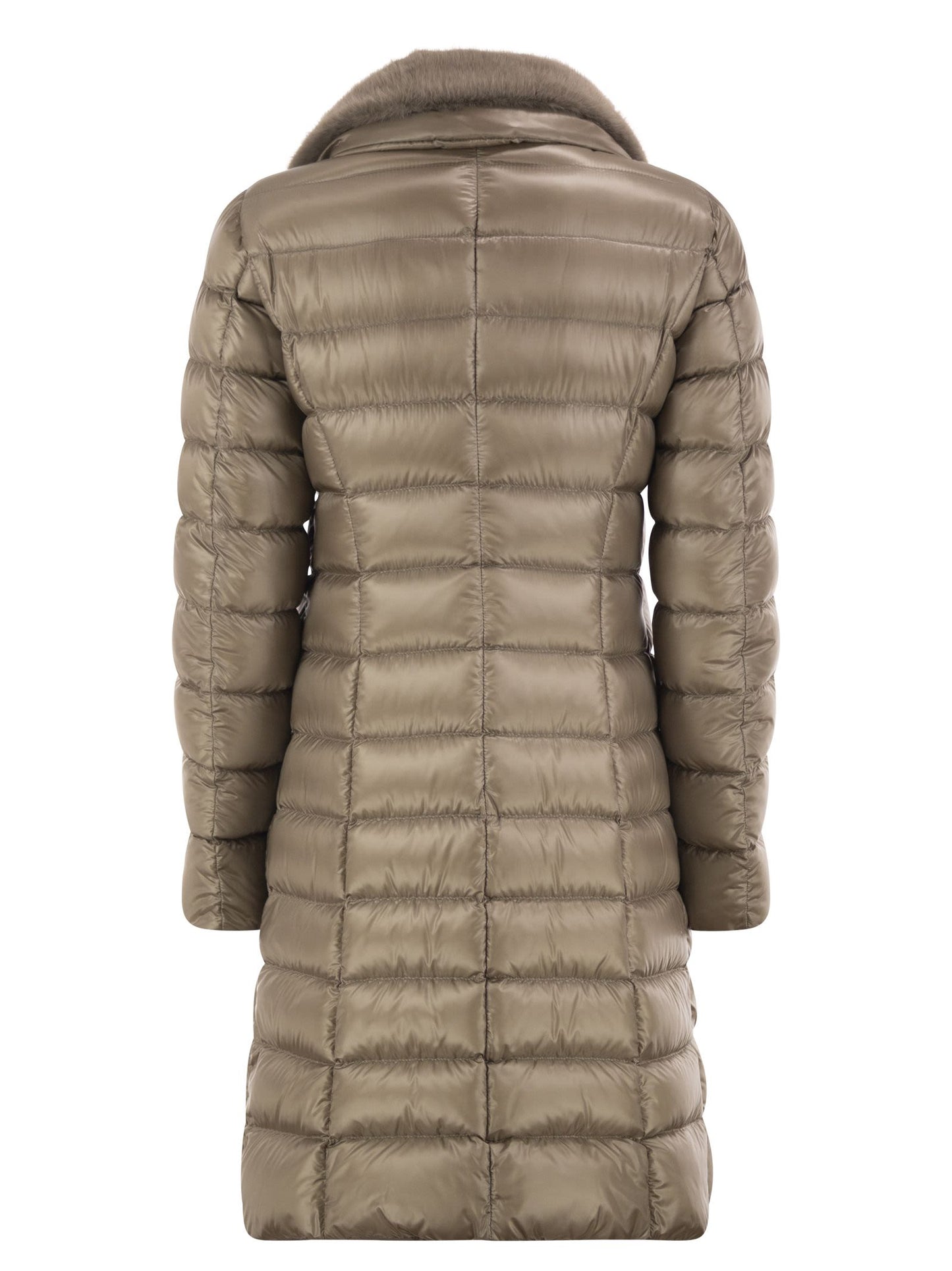 Herno Women Elisa - Long Down Jacket In Ultralight Nylon HERNO