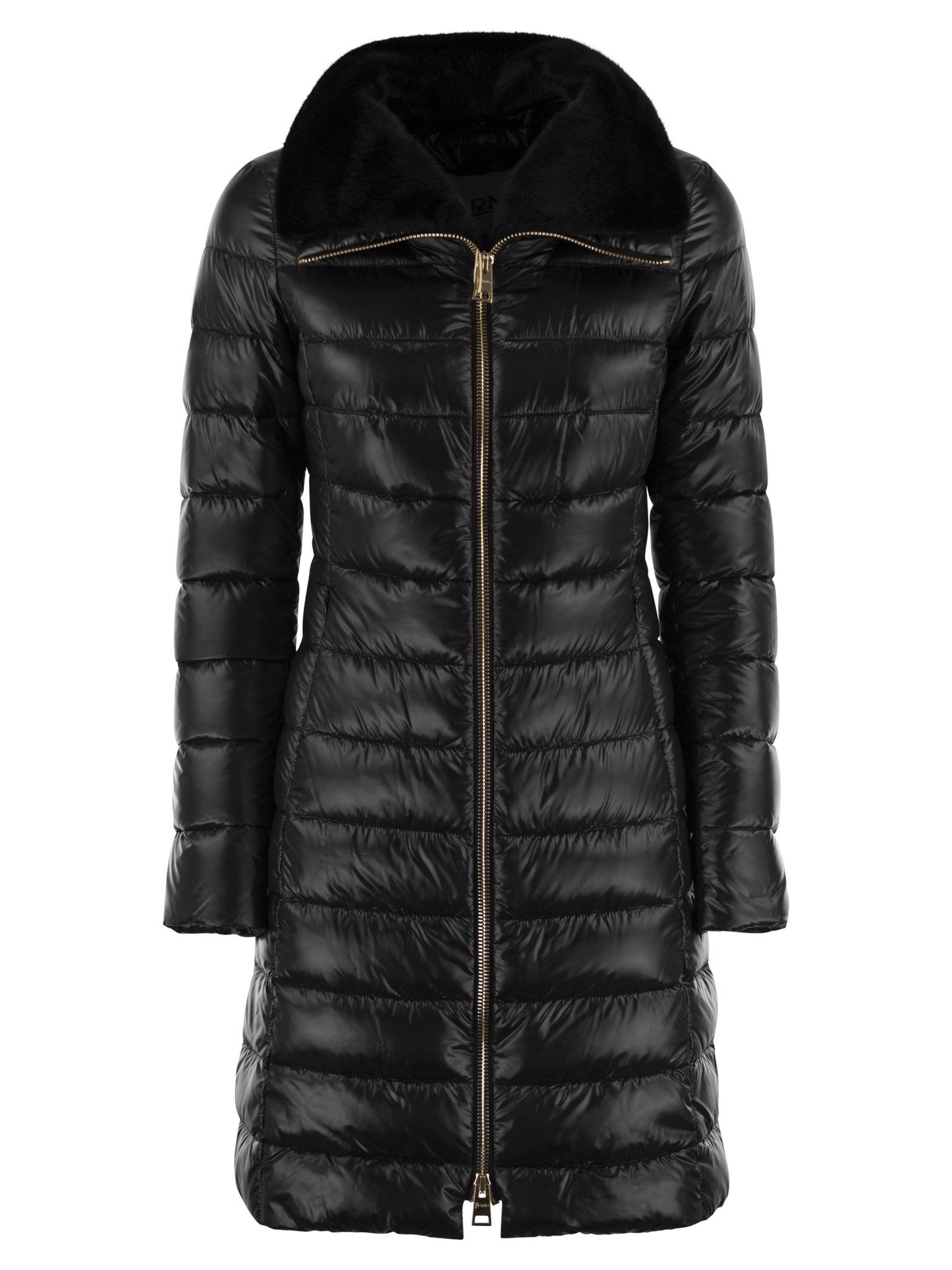 Herno Women Elisa - Long Down Jacket In Ultralight Nylon HERNO