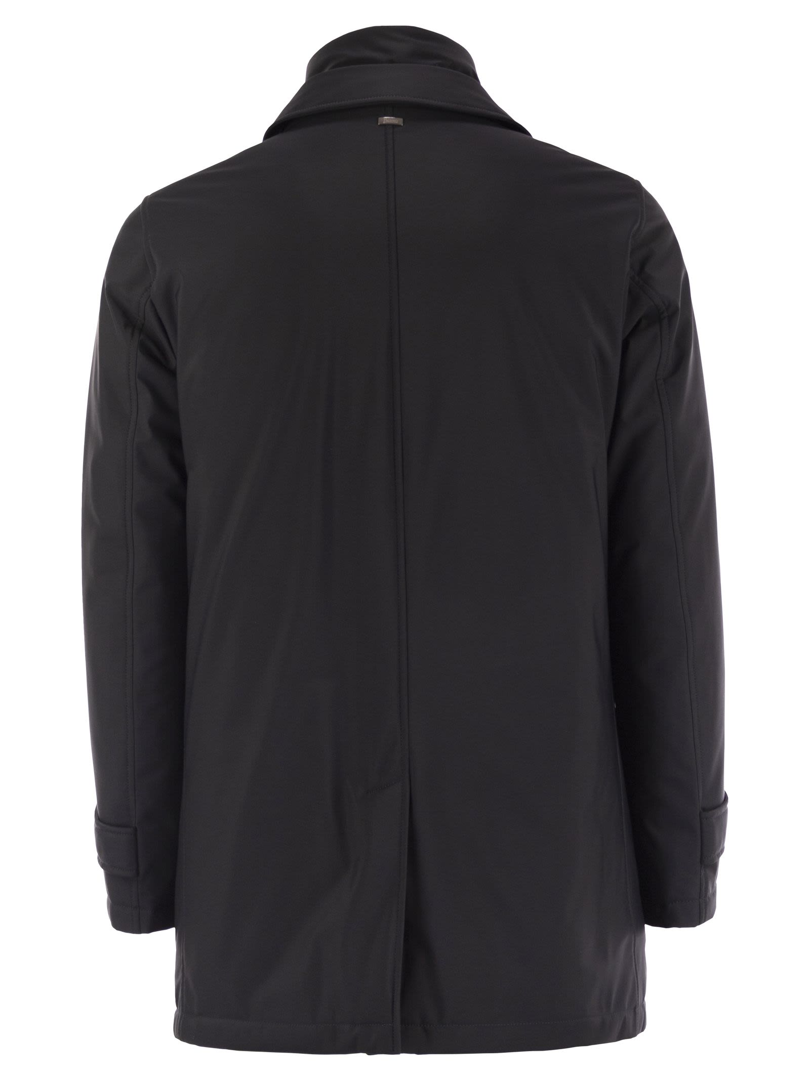 Herno Men Long Down Jacket With Buttons HERNO