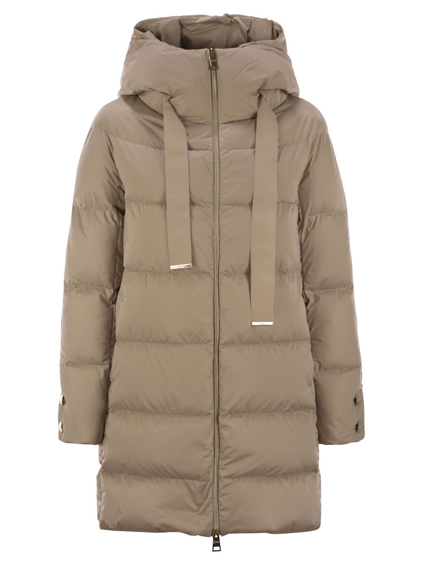 Herno Women A-Shape Down Jacket With Hood HERNO