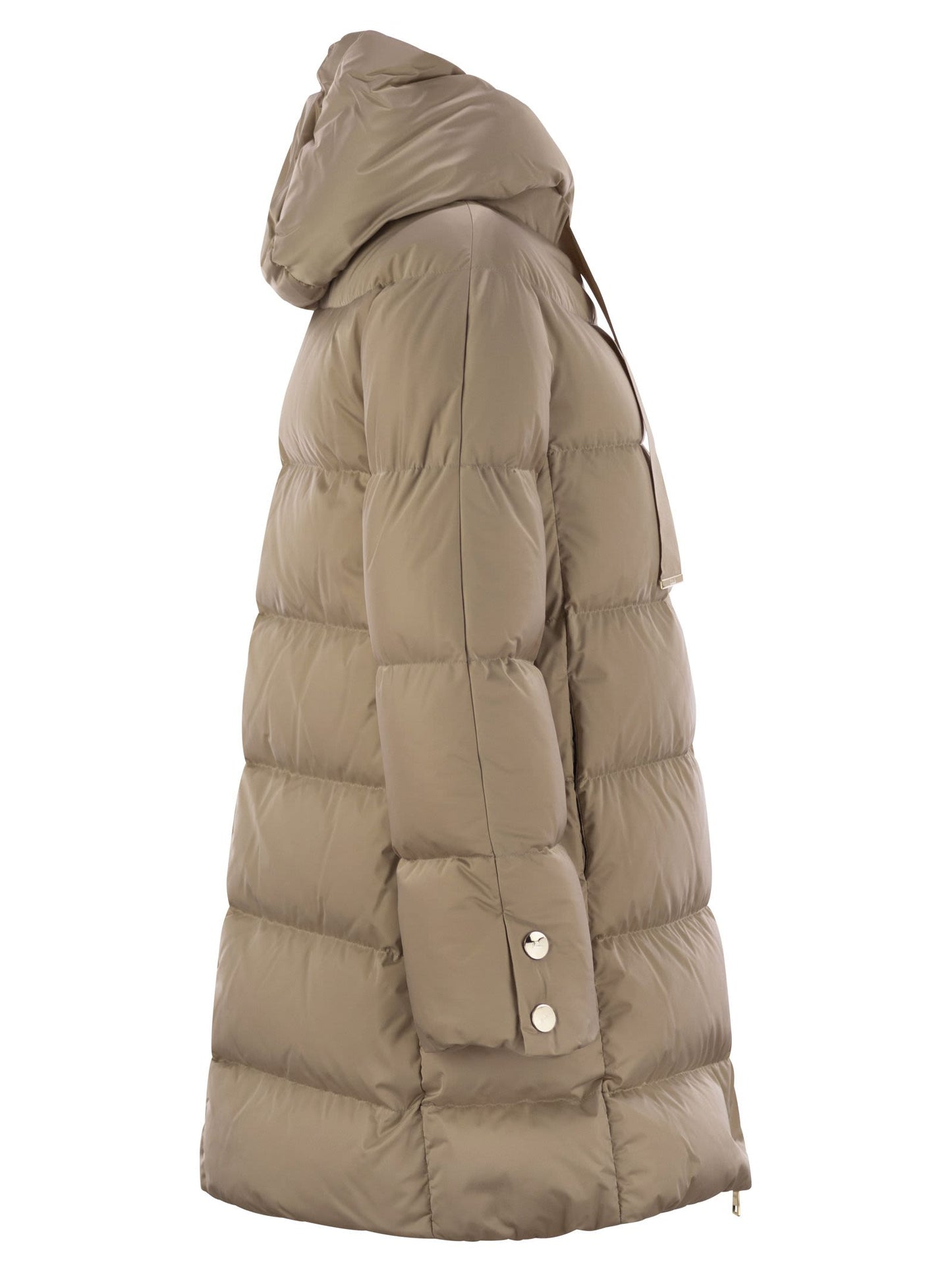 Herno Women A-Shape Down Jacket With Hood HERNO