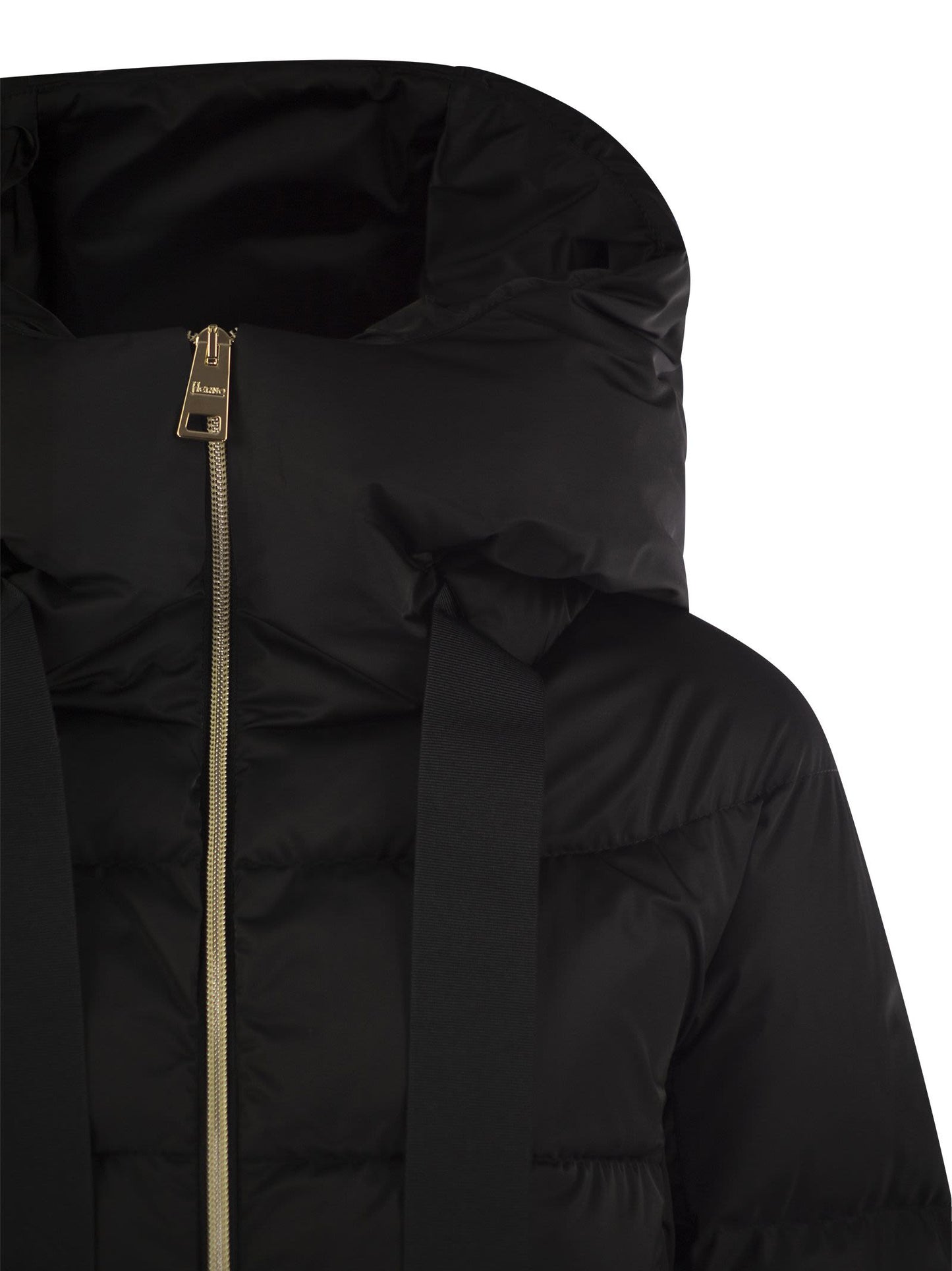 Herno Women A-Shape Down Jacket With Hood HERNO