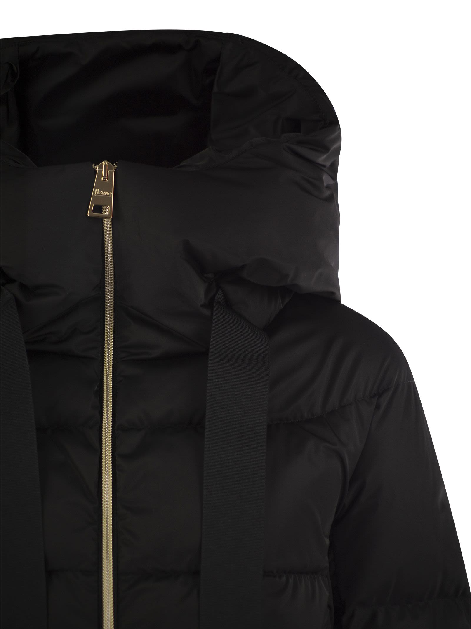 Herno Women A-Shape Down Jacket With Hood HERNO
