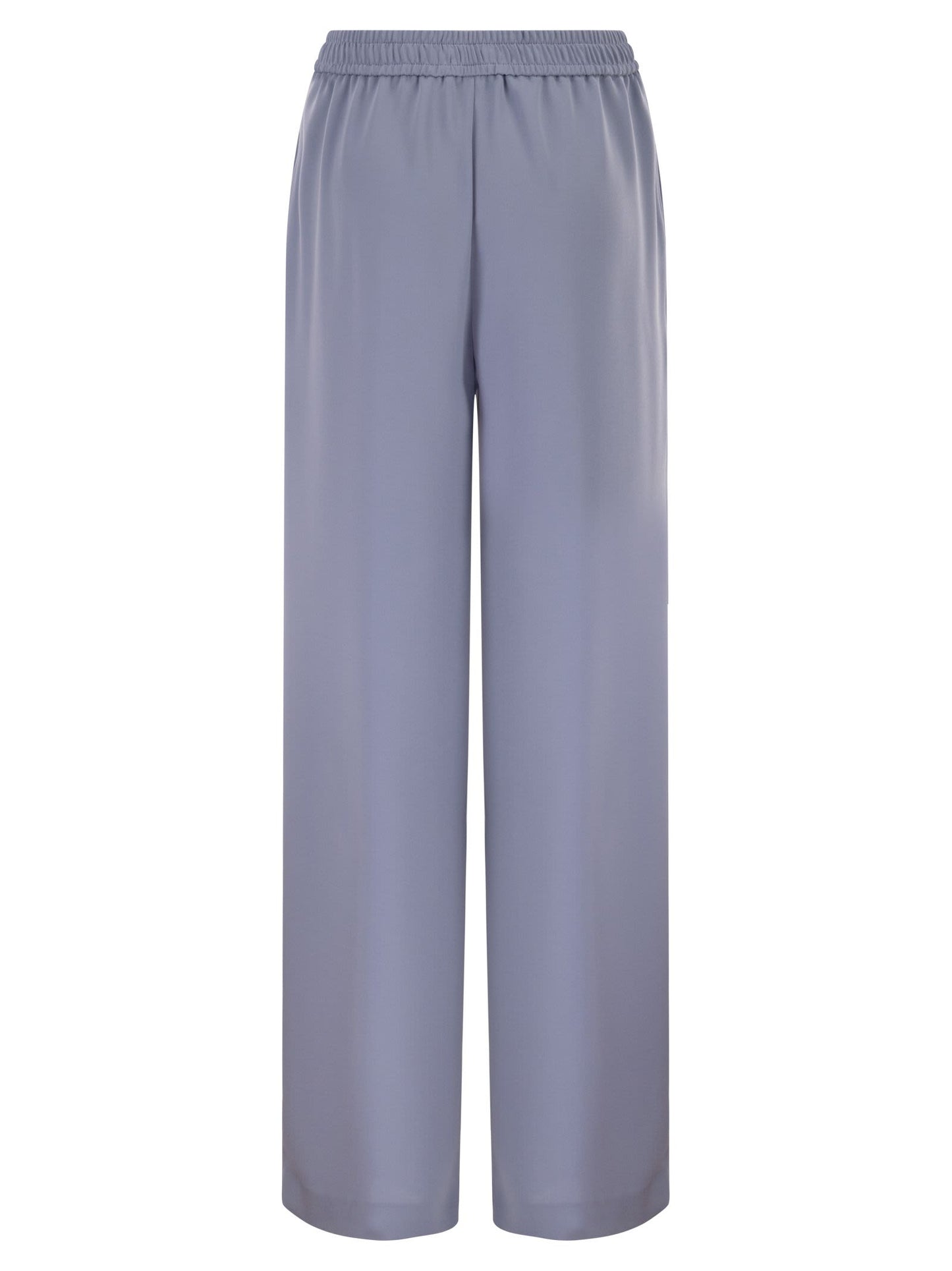 Herno Women Flowing Wide-Leg Trousers With Drawstring HERNO
