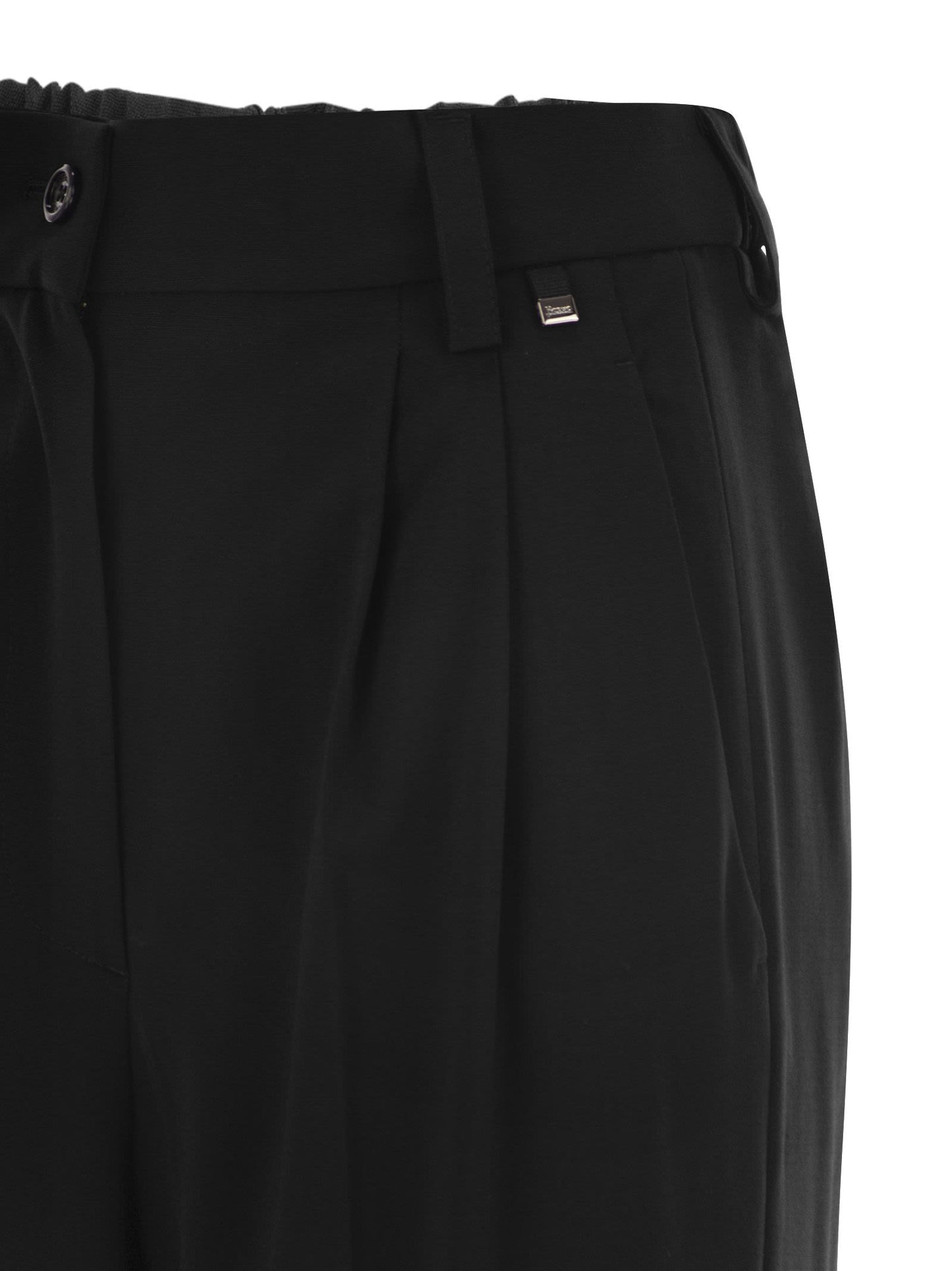 Herno Women Soft Wool Cargo Pants HERNO