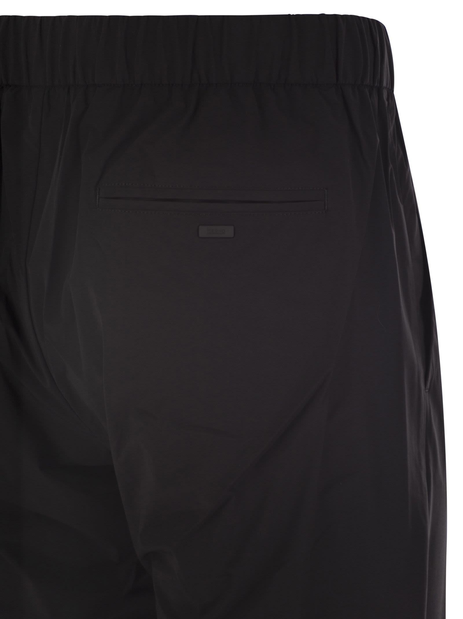 Herno Men Stretch Nylon Trousers HERNO