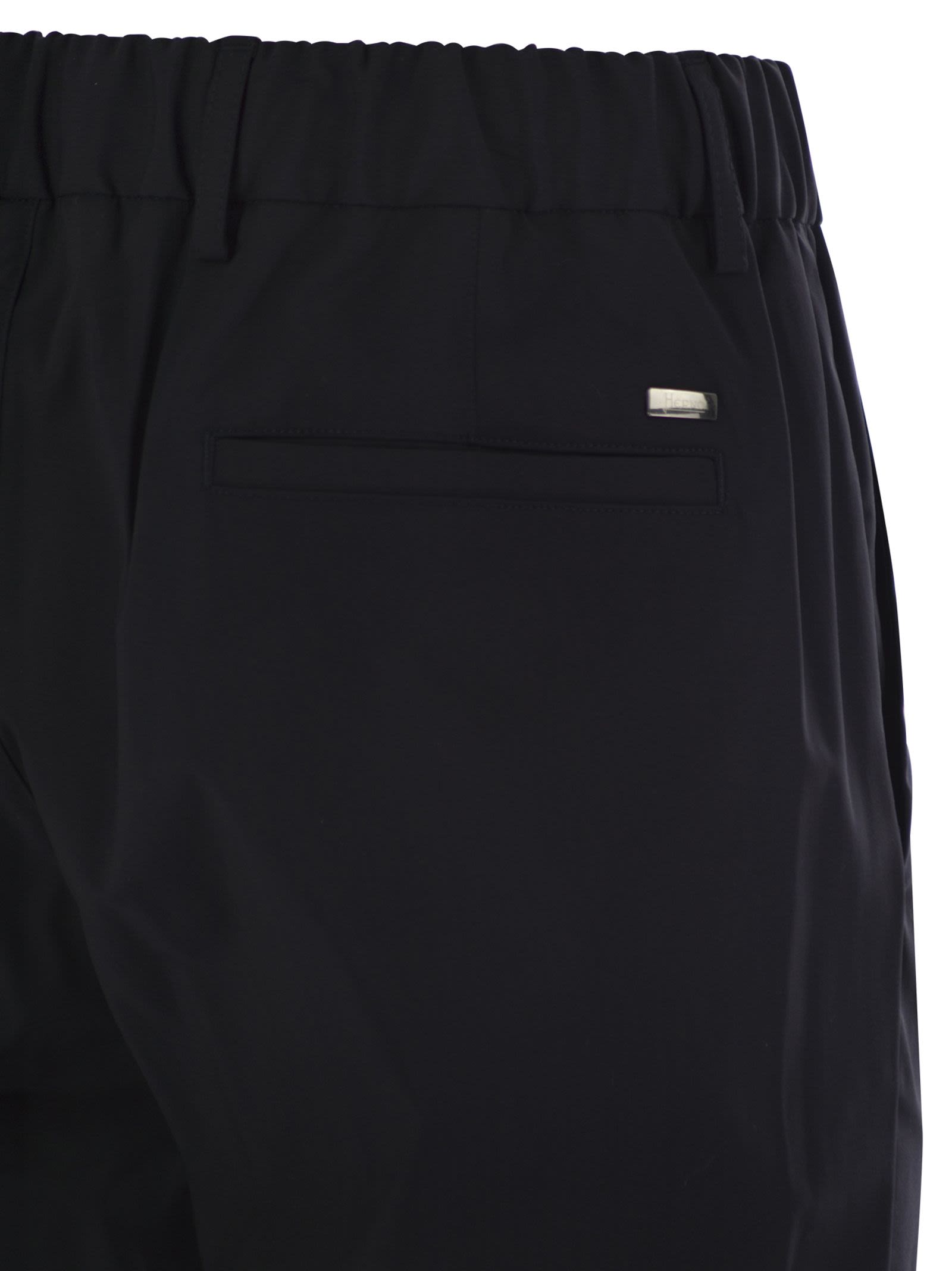 Herno Men Tech Wool Trousers HERNO