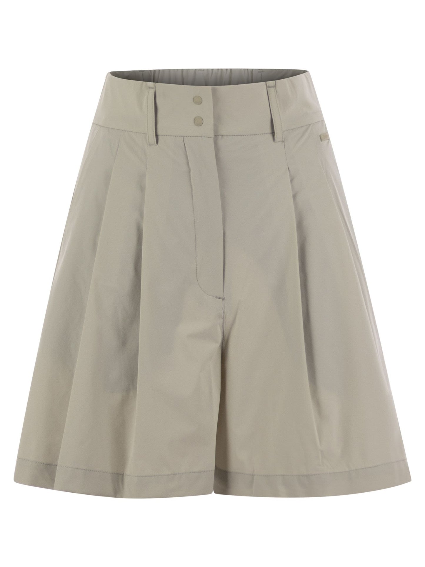 Herno Women Stretch Nylon Shorts HERNO