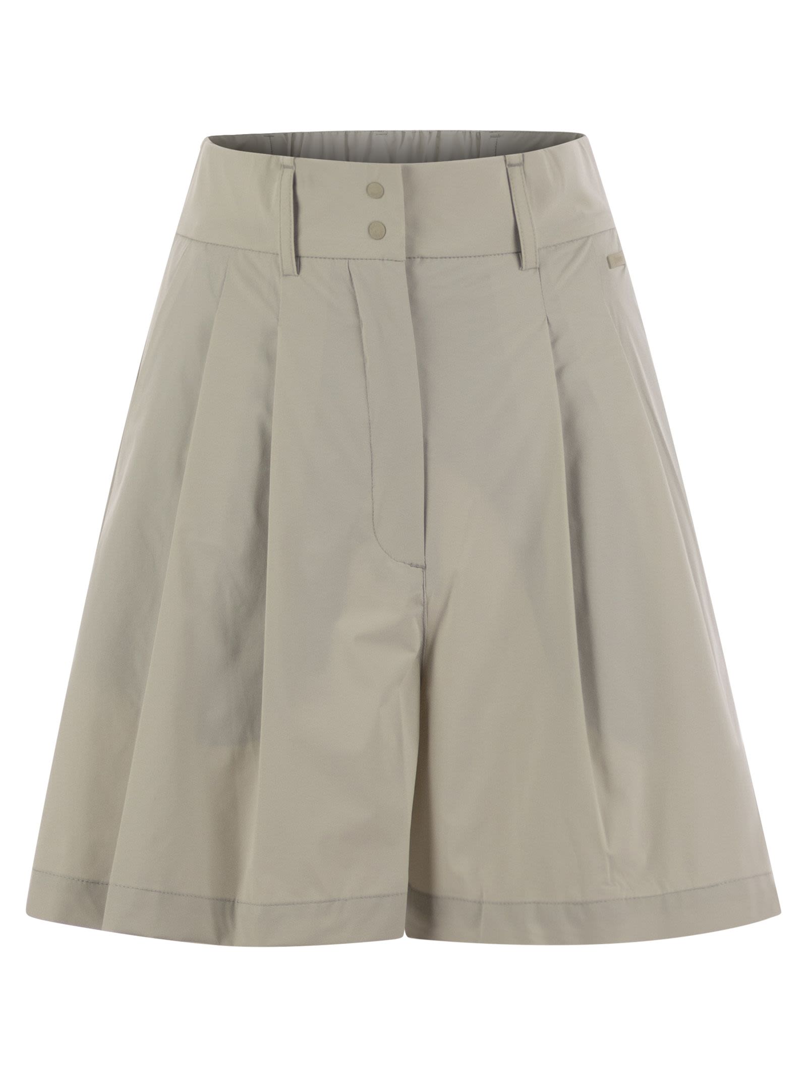Herno Women Stretch Nylon Shorts HERNO