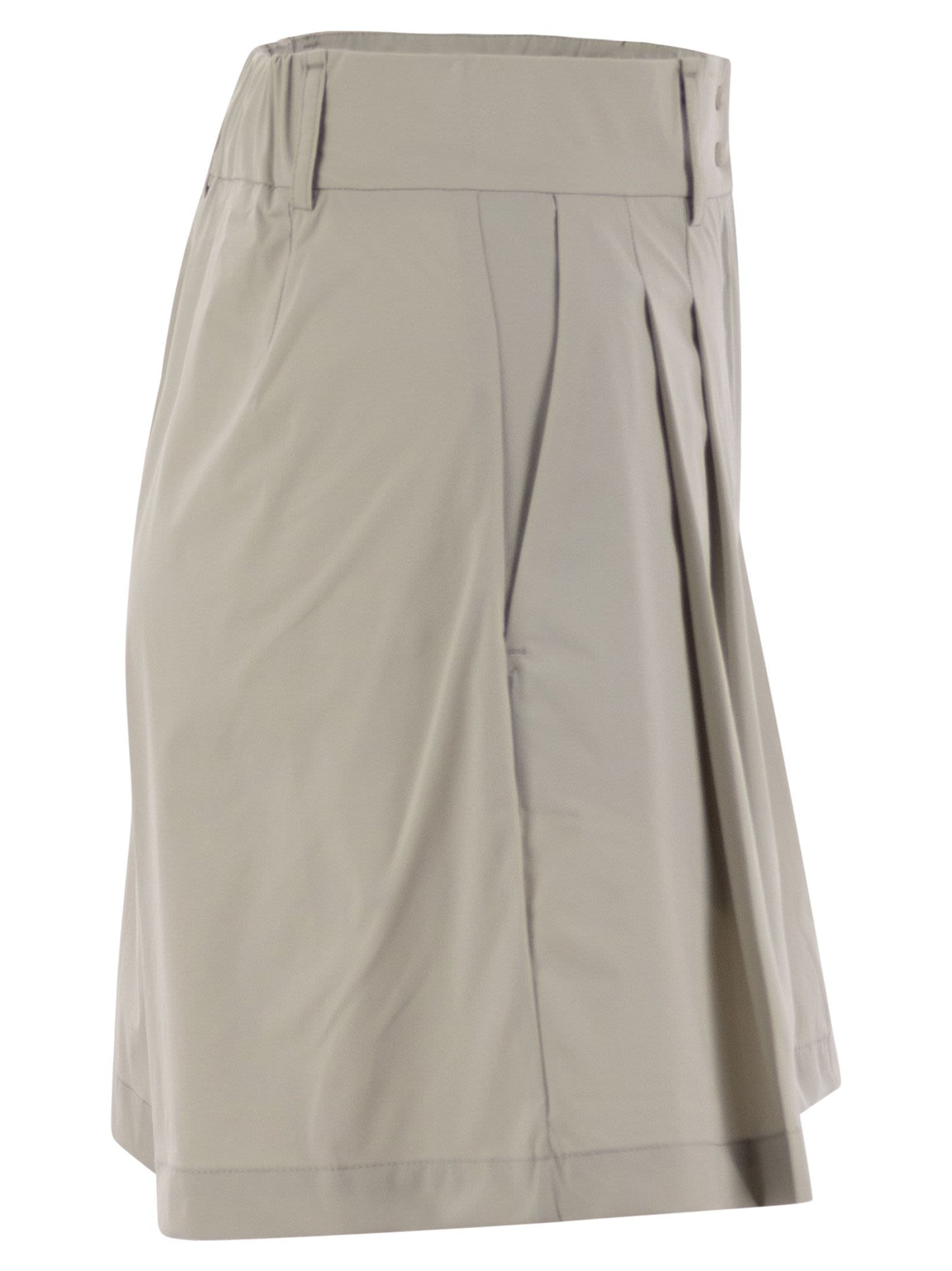 Herno Women Stretch Nylon Shorts HERNO
