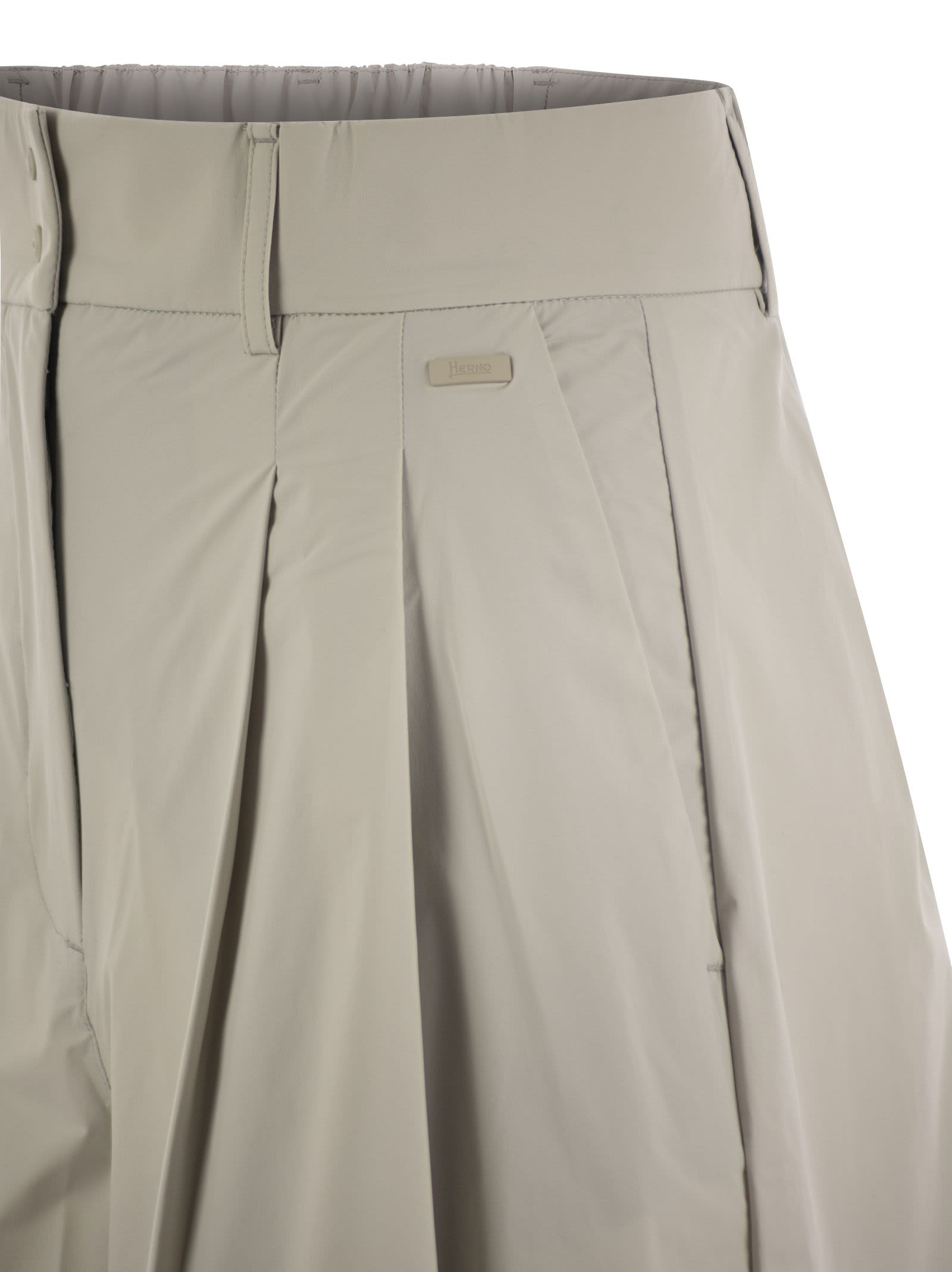 Herno Women Stretch Nylon Shorts HERNO