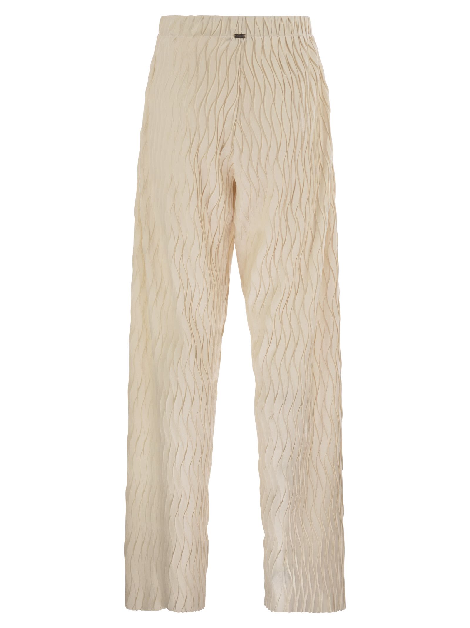 Herno Women Trousers With Crumpled Effect HERNO