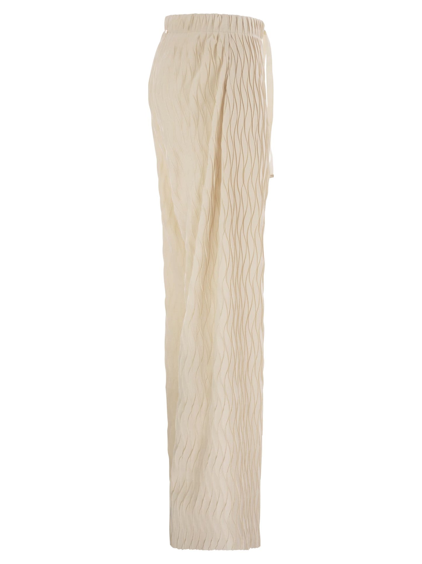 Herno Women Trousers With Crumpled Effect HERNO