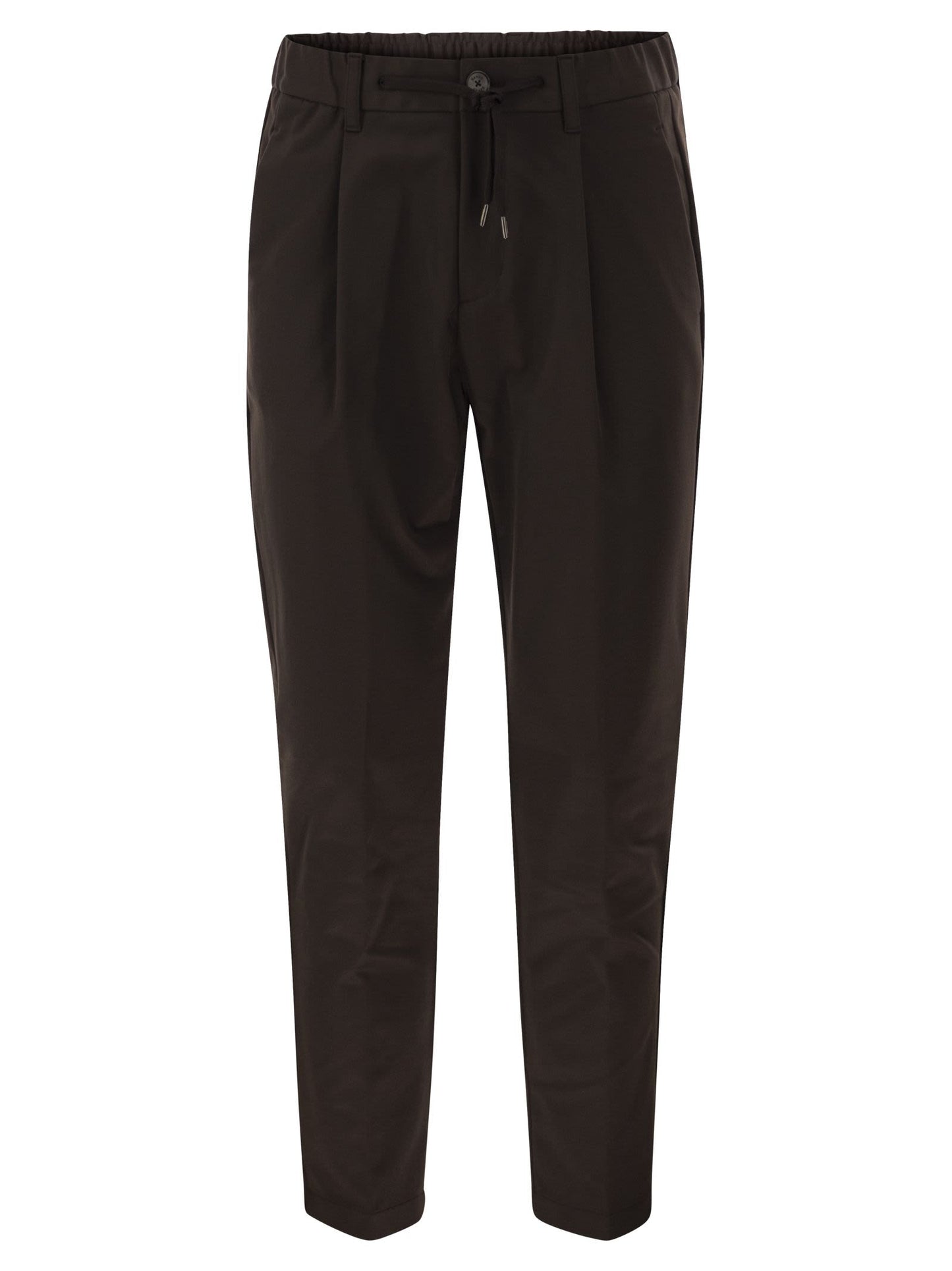 Herno Men Technical Fabric Drawstring Trousers HERNO