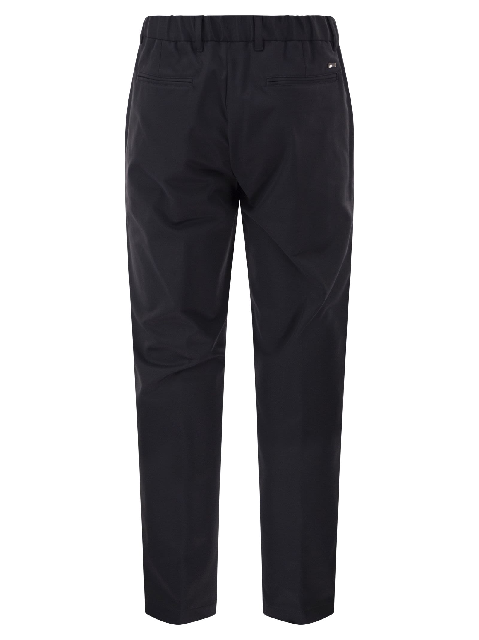 Herno Men Technical Fabric Drawstring Trousers HERNO
