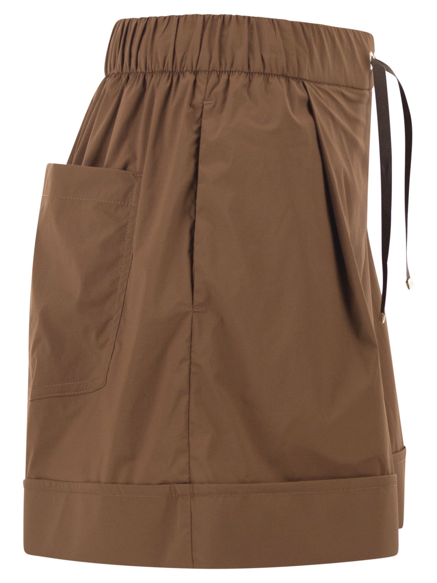 Herno Women 20 Denier Stretch Nylon Shorts