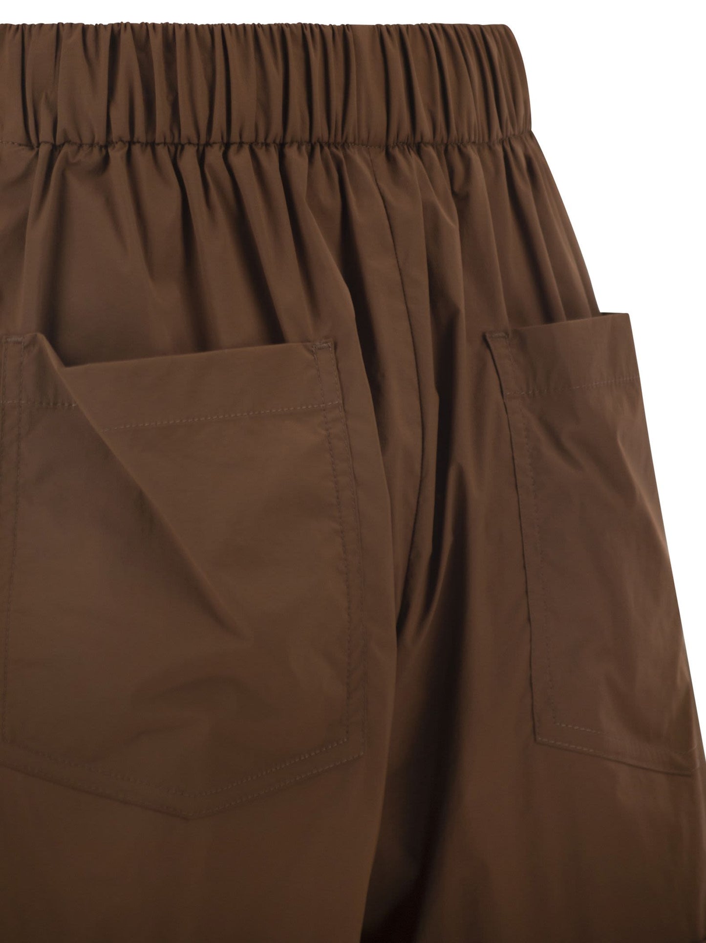 Herno Women 20 Denier Stretch Nylon Shorts