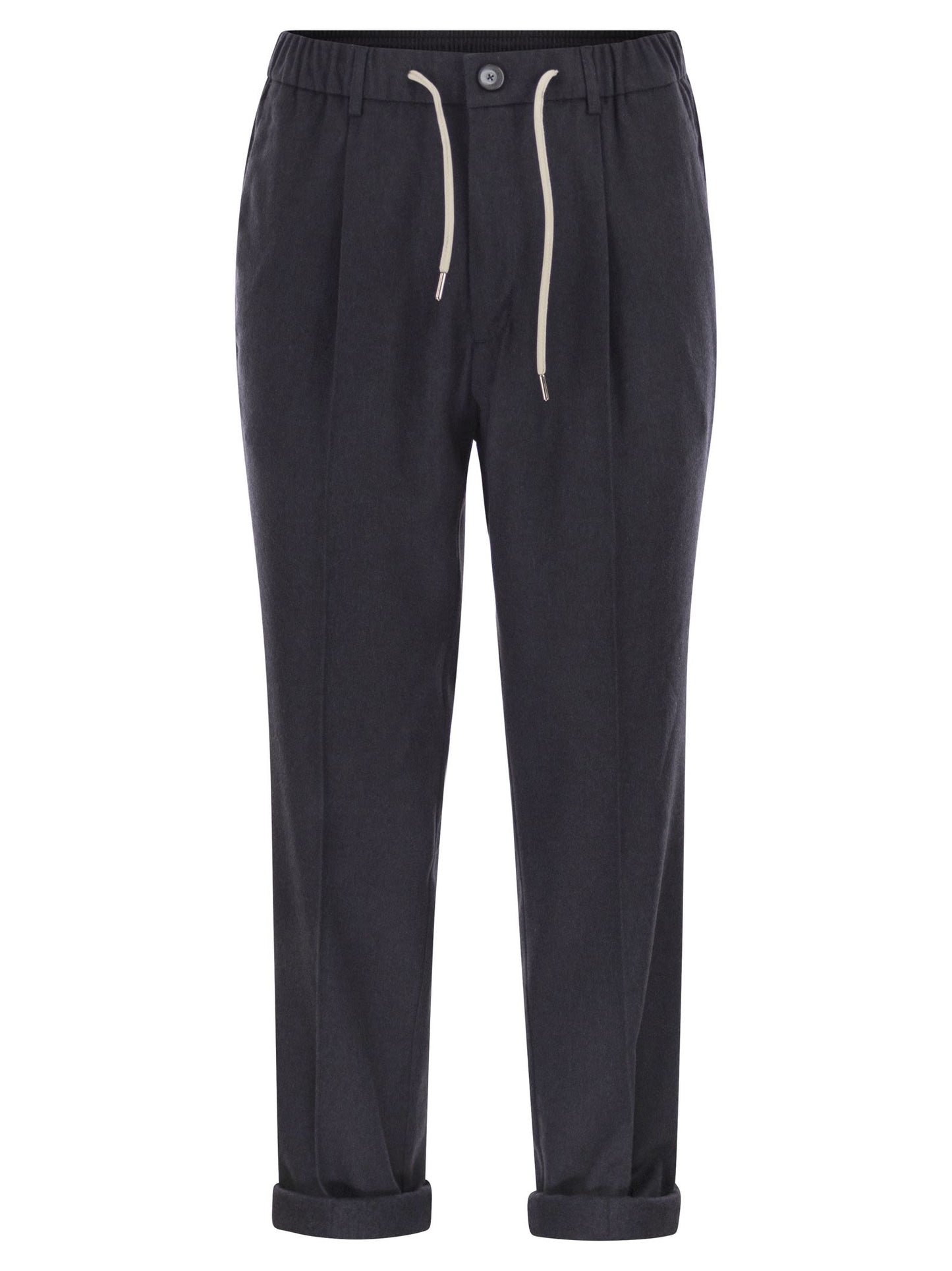 Herno Men Cashmere And Silk Trousers HERNO