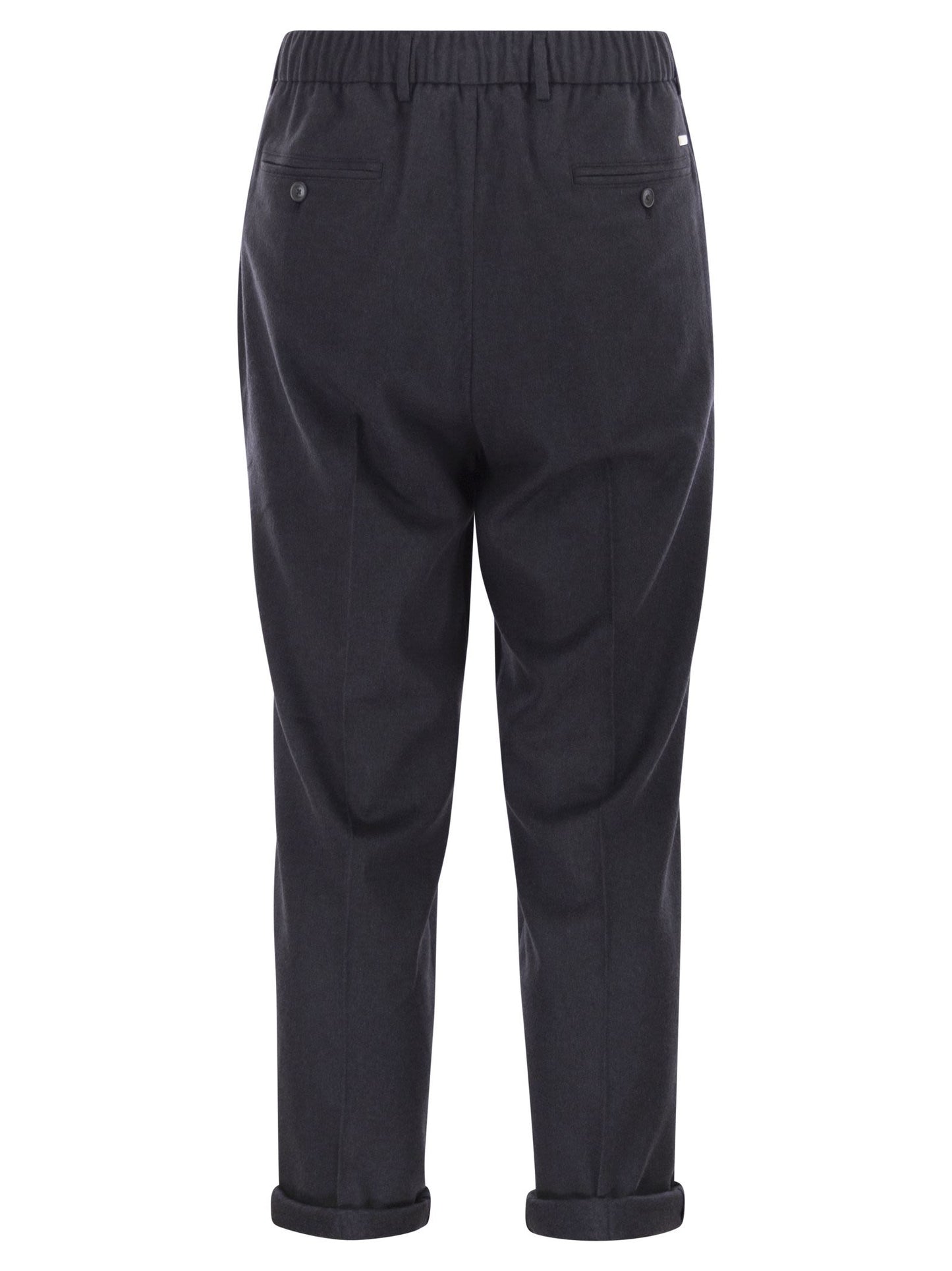 Herno Men Cashmere And Silk Trousers HERNO