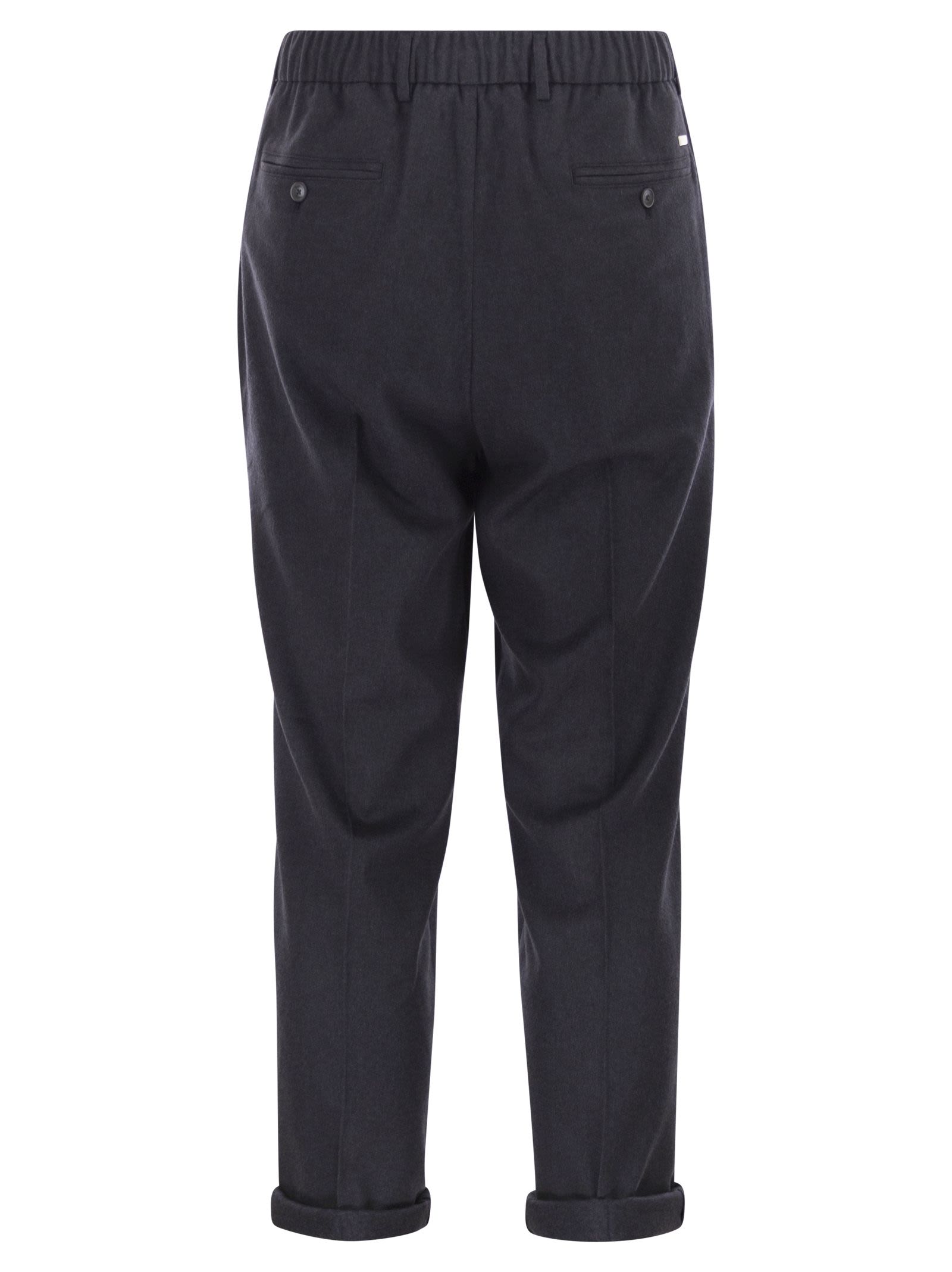 Herno Men Cashmere And Silk Trousers HERNO