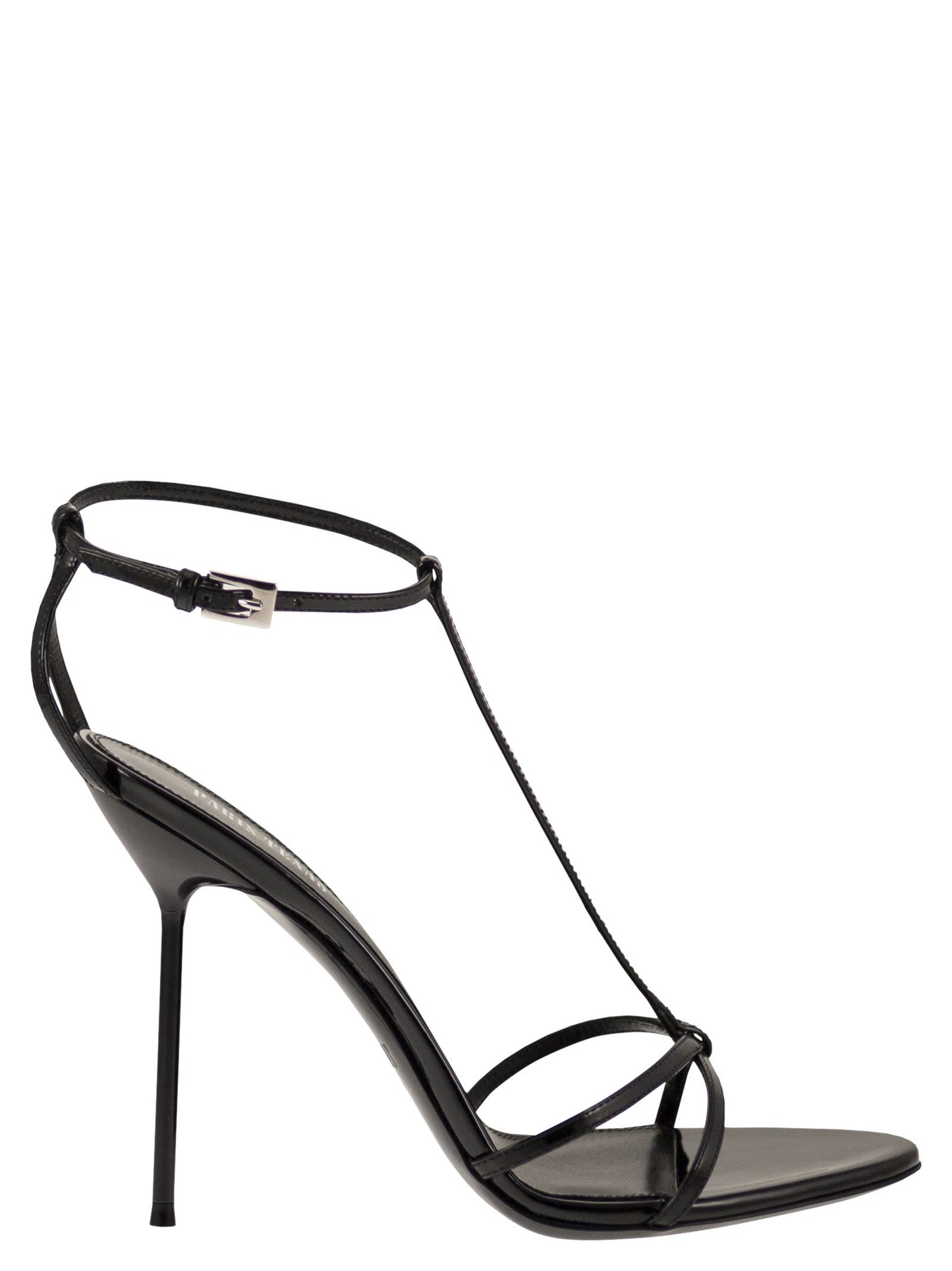 Paris Texas Women Lidia T-Strap Sandal - Patent Leather T-Strap Sandals