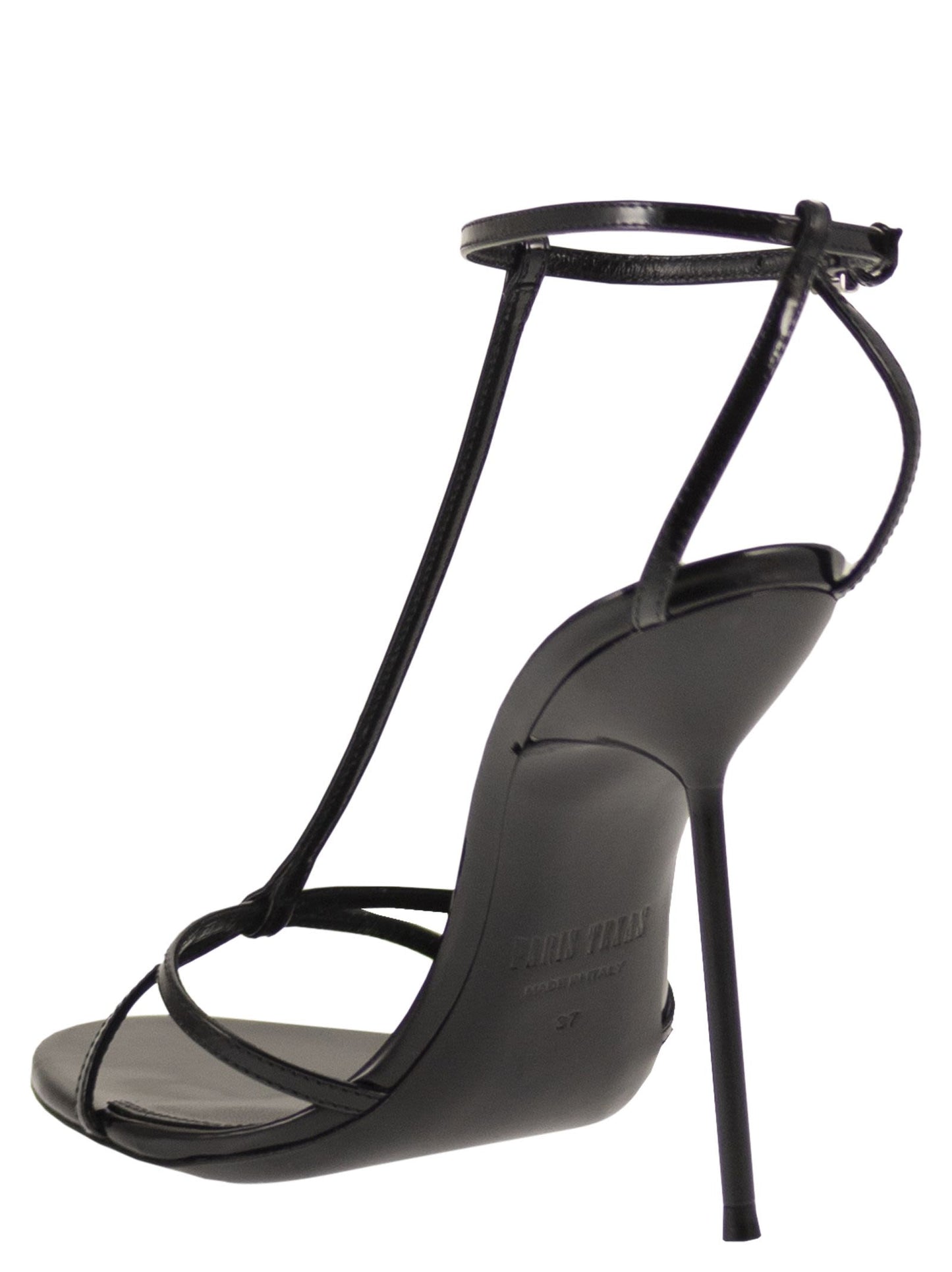 Paris Texas Women Lidia T-Strap Sandal - Patent Leather T-Strap Sandals