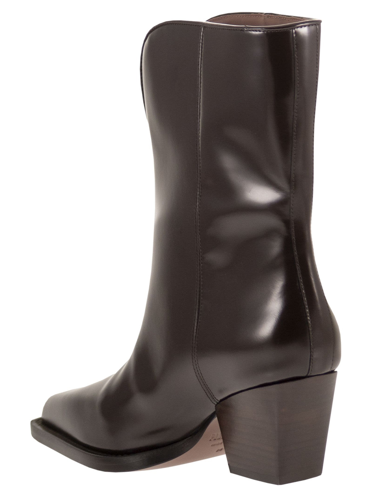 Paris Texas Women Jane Midcalf Boot 60 - Calfskin Mid-Calf Boots PARIS TEXAS