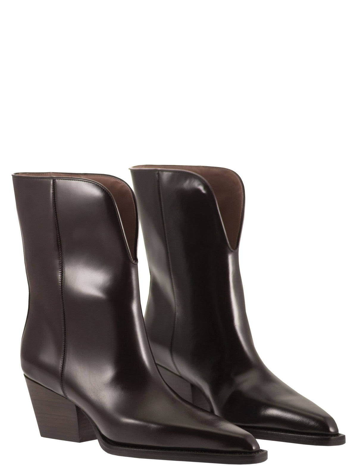 Paris Texas Women Jane Midcalf Boot 60 - Calfskin Mid-Calf Boots PARIS TEXAS