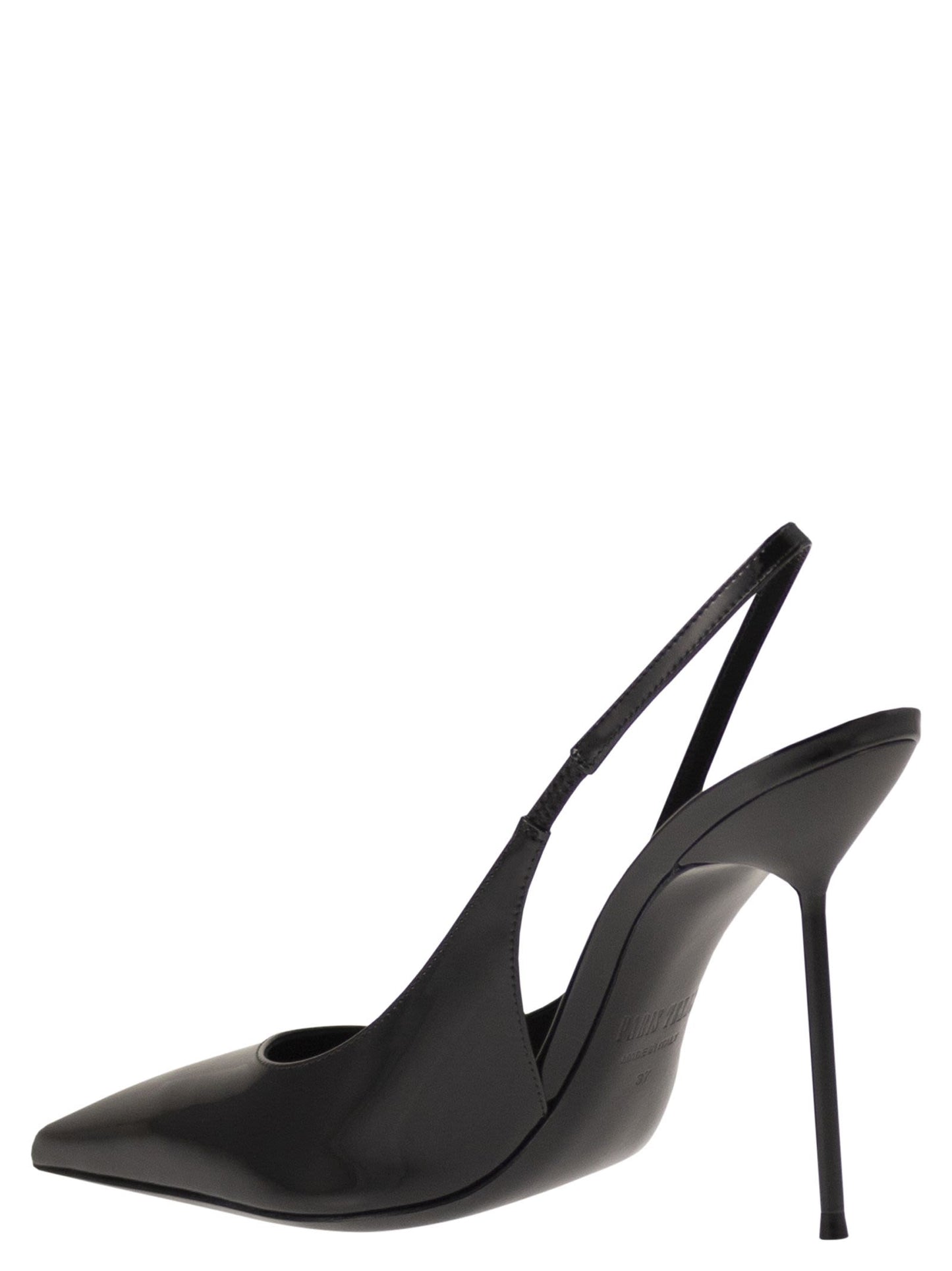 Paris Texas Women Lidia Slingback 105 - Patent Leather Slingback Pumps