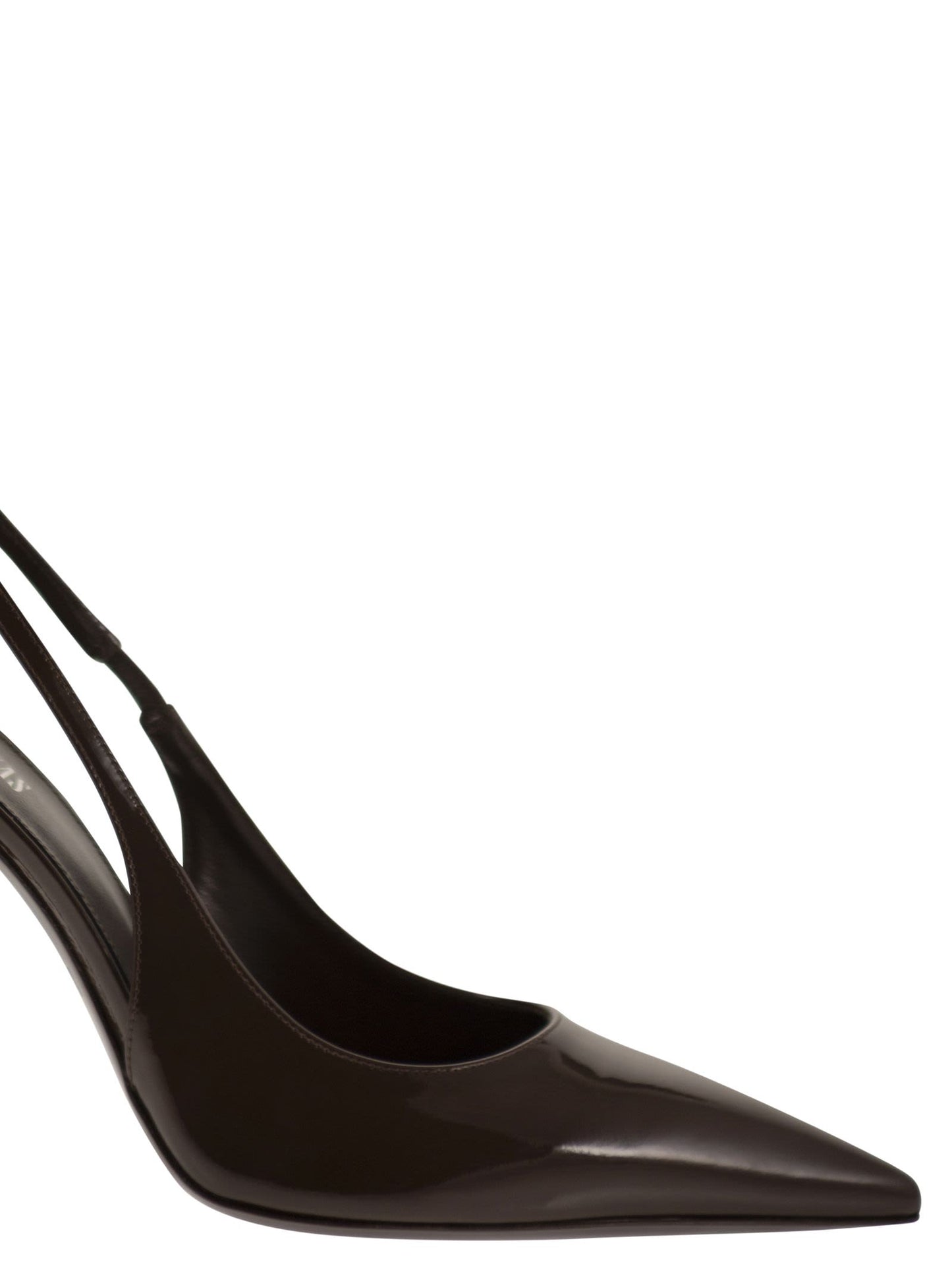 Paris Texas Women Lidia Slingback 105 - Patent Leather Slingback Pumps