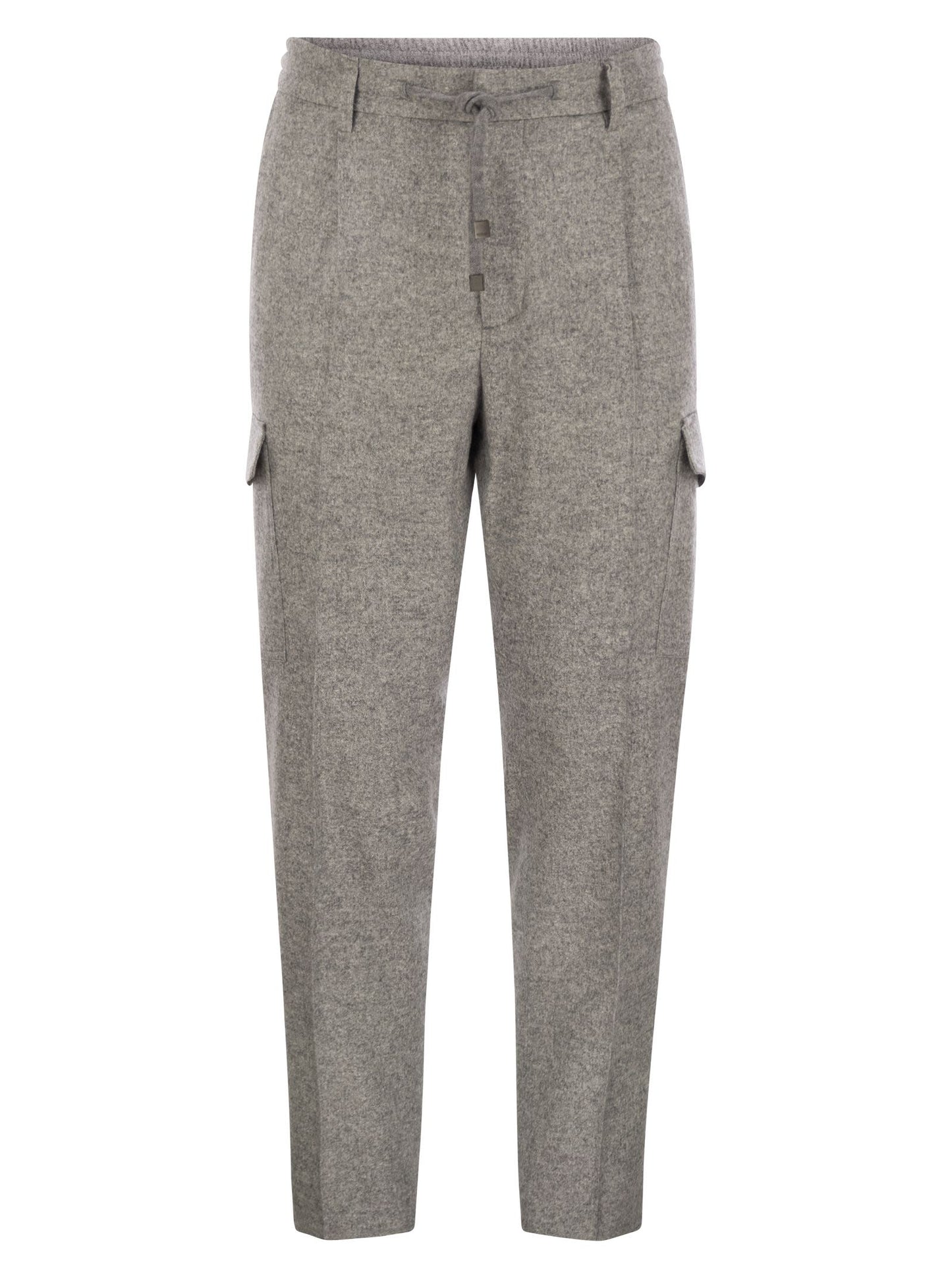Peserico Men Wool, Silk And Cashmere Jogger Trousers PESERICO