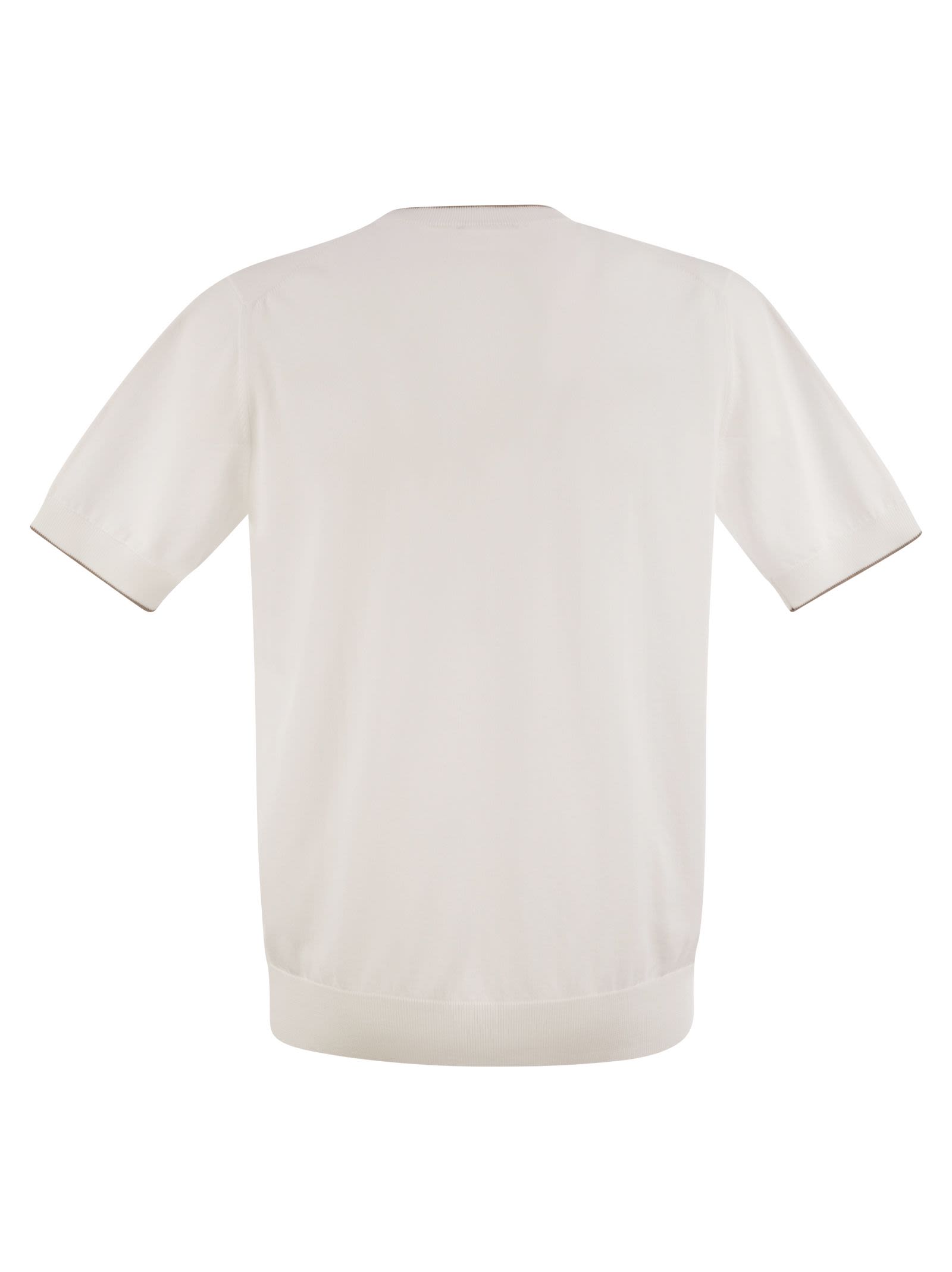 Peserico Men T-Shirt In Pure Cotton Yarn PESERICO