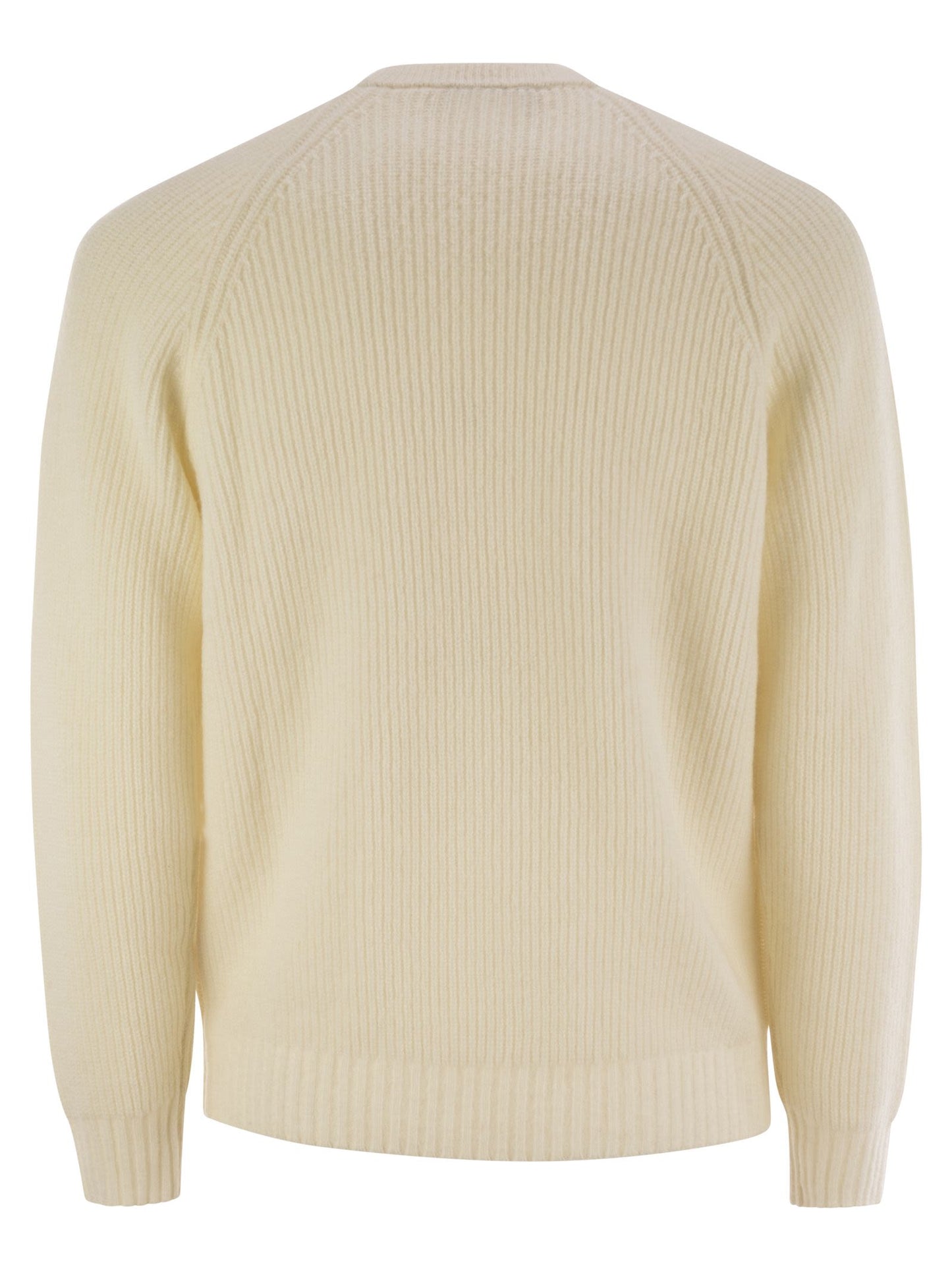 Peserico Men Crew-Neck Rib Sweater