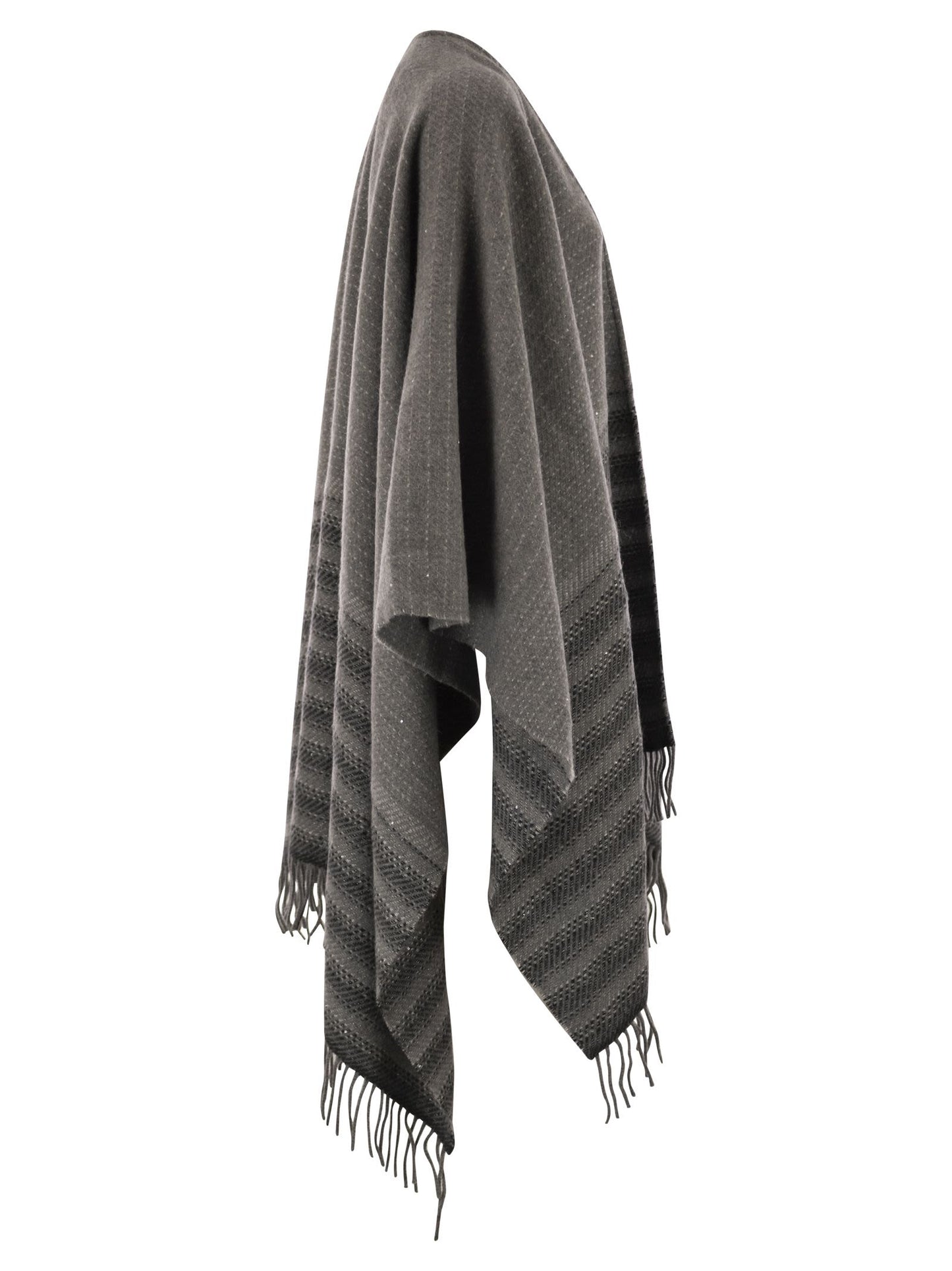 Peserico Women Virgin Wool And Cashmere Cape PESERICO