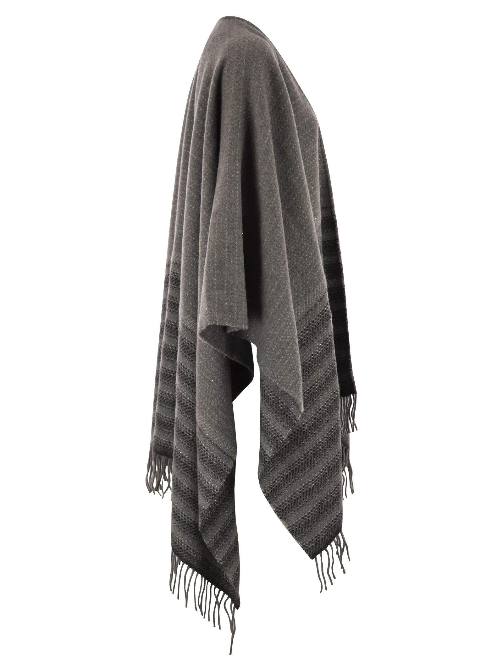 Peserico Women Virgin Wool And Cashmere Cape PESERICO