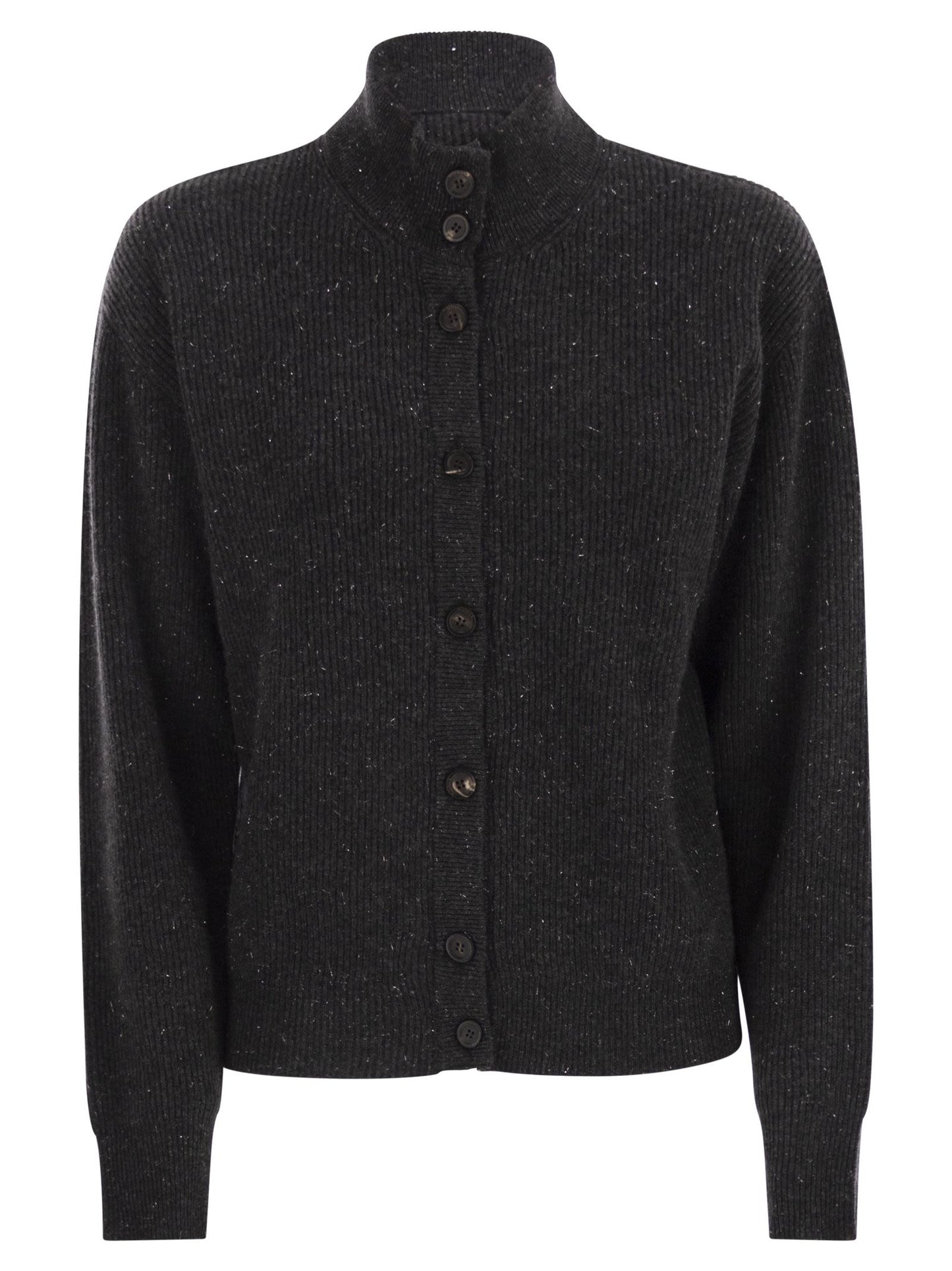 Peserico Women Cardigan With Buttons In Wool, Silk And Cashmere