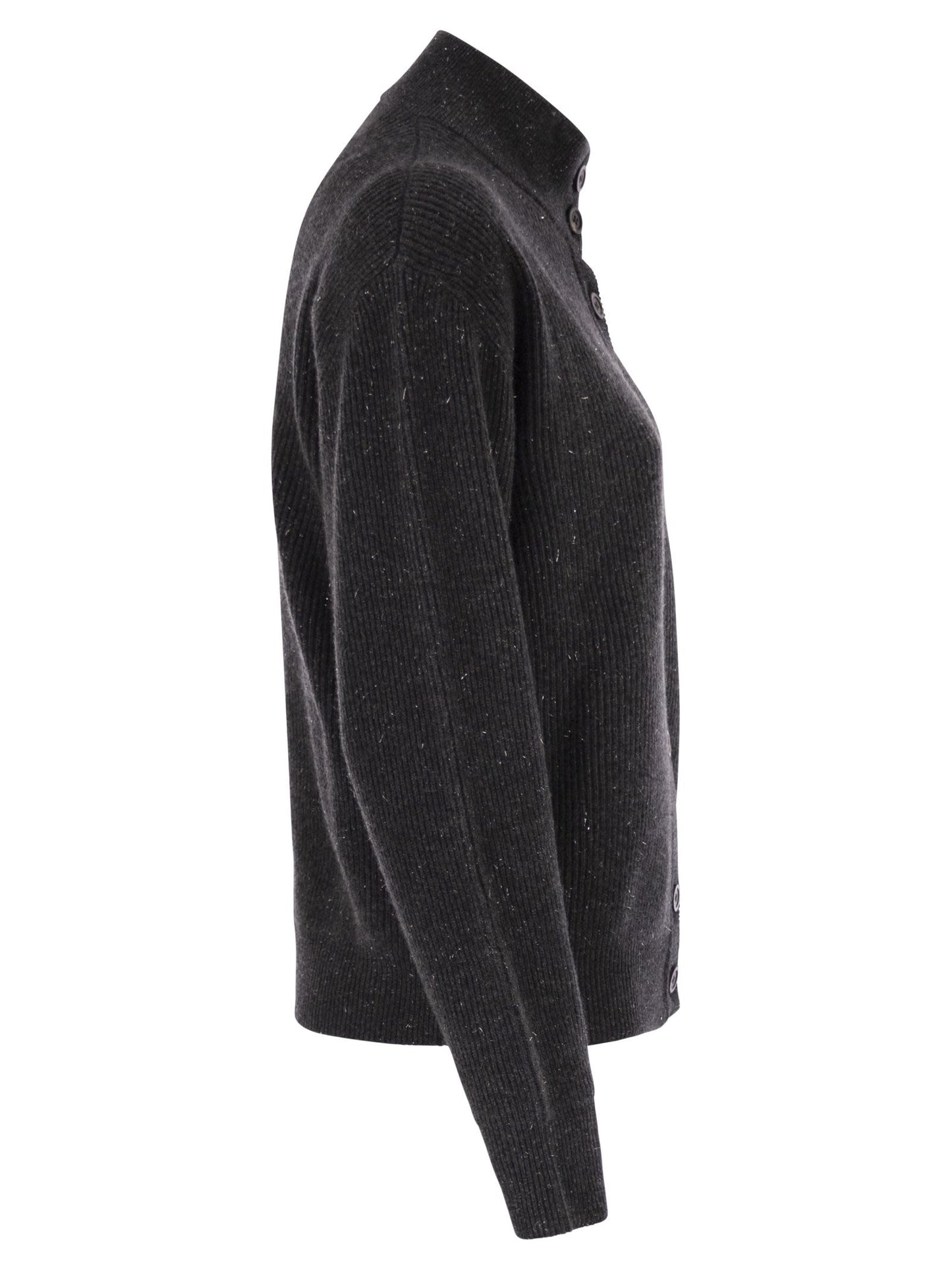 Peserico Women Cardigan With Buttons In Wool, Silk And Cashmere