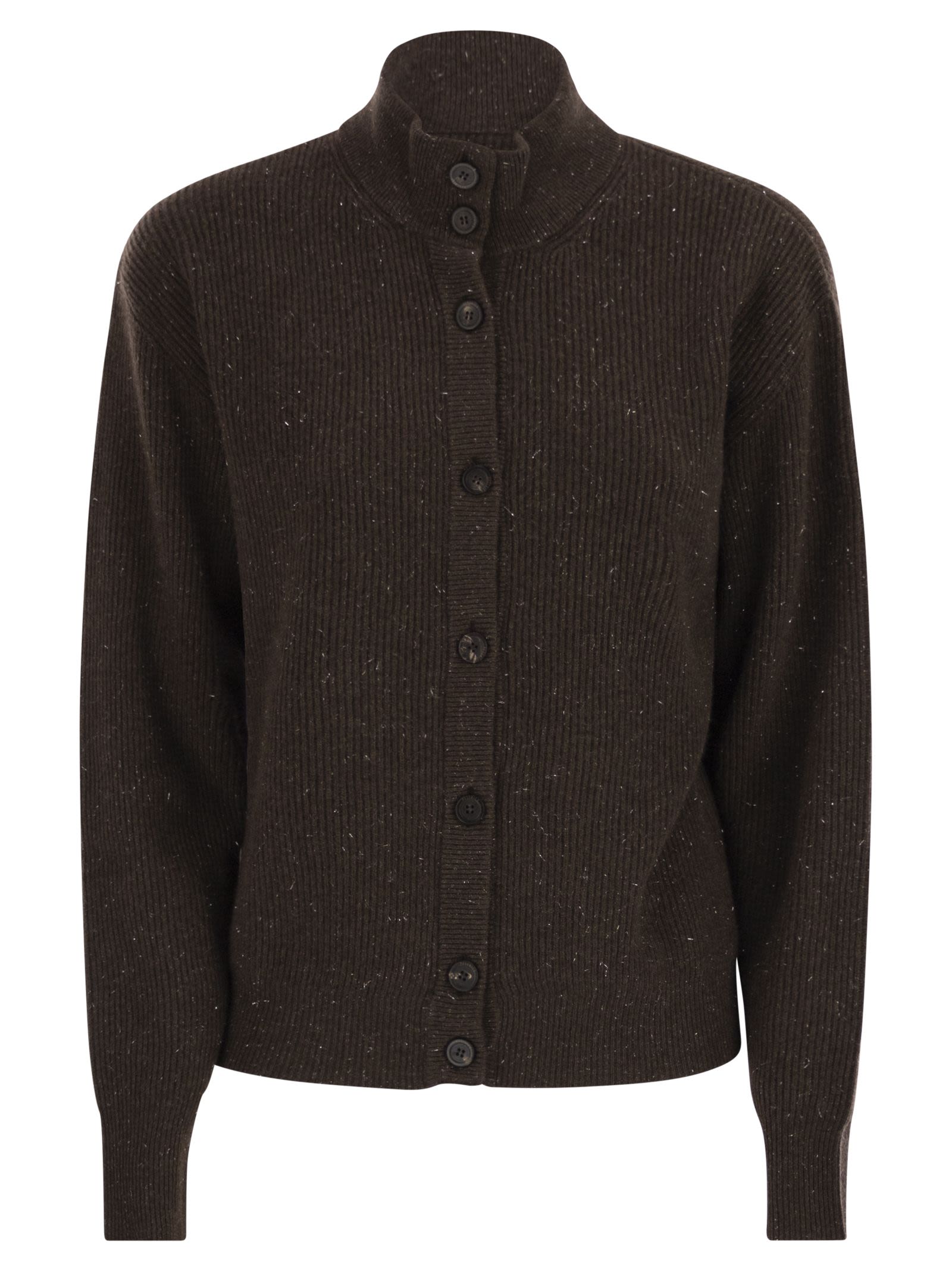 Peserico Women Cardigan With Buttons In Wool, Silk And Cashmere PESERICO