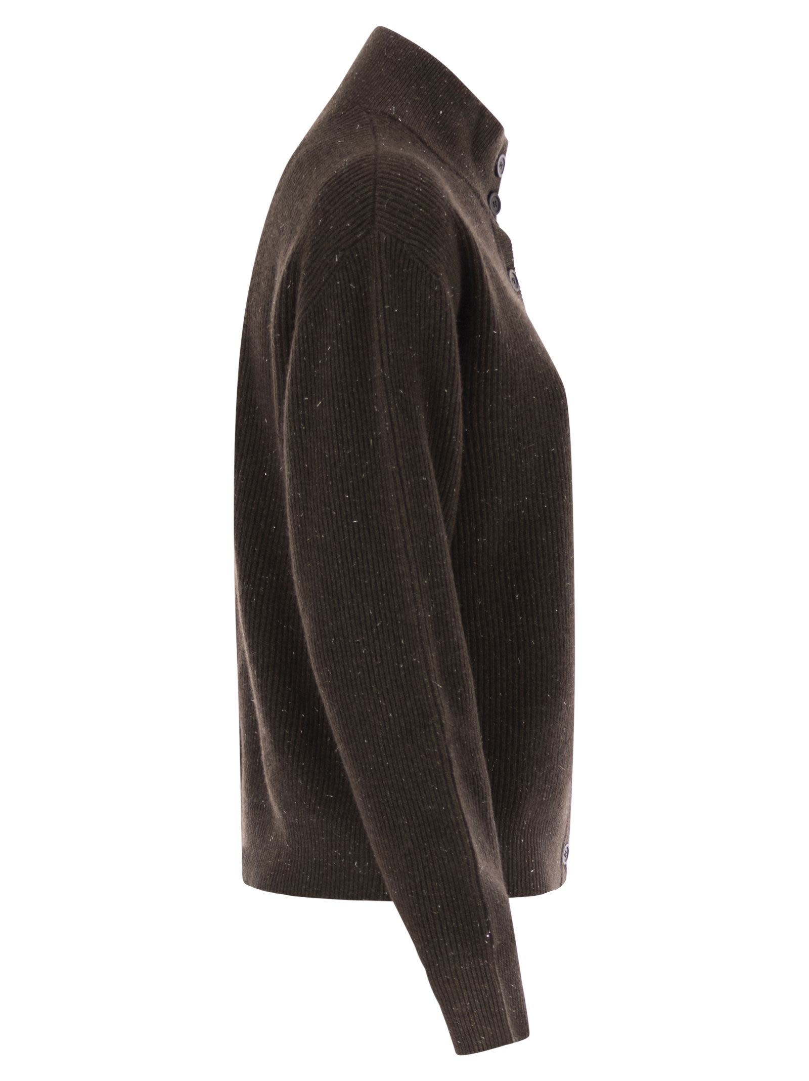 Peserico Women Cardigan With Buttons In Wool, Silk And Cashmere PESERICO