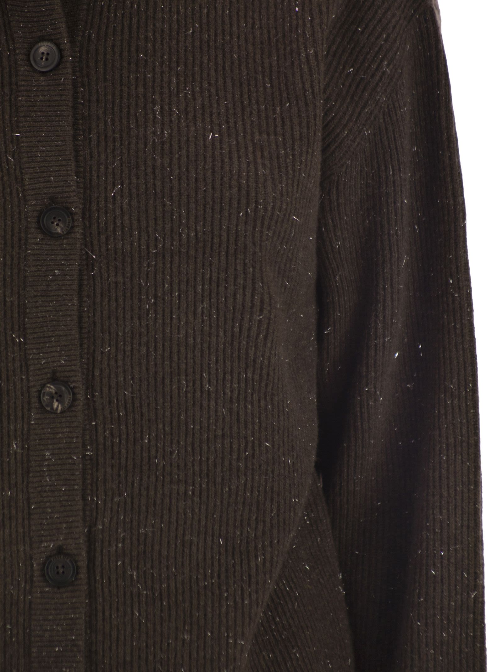 Peserico Women Cardigan With Buttons In Wool, Silk And Cashmere PESERICO