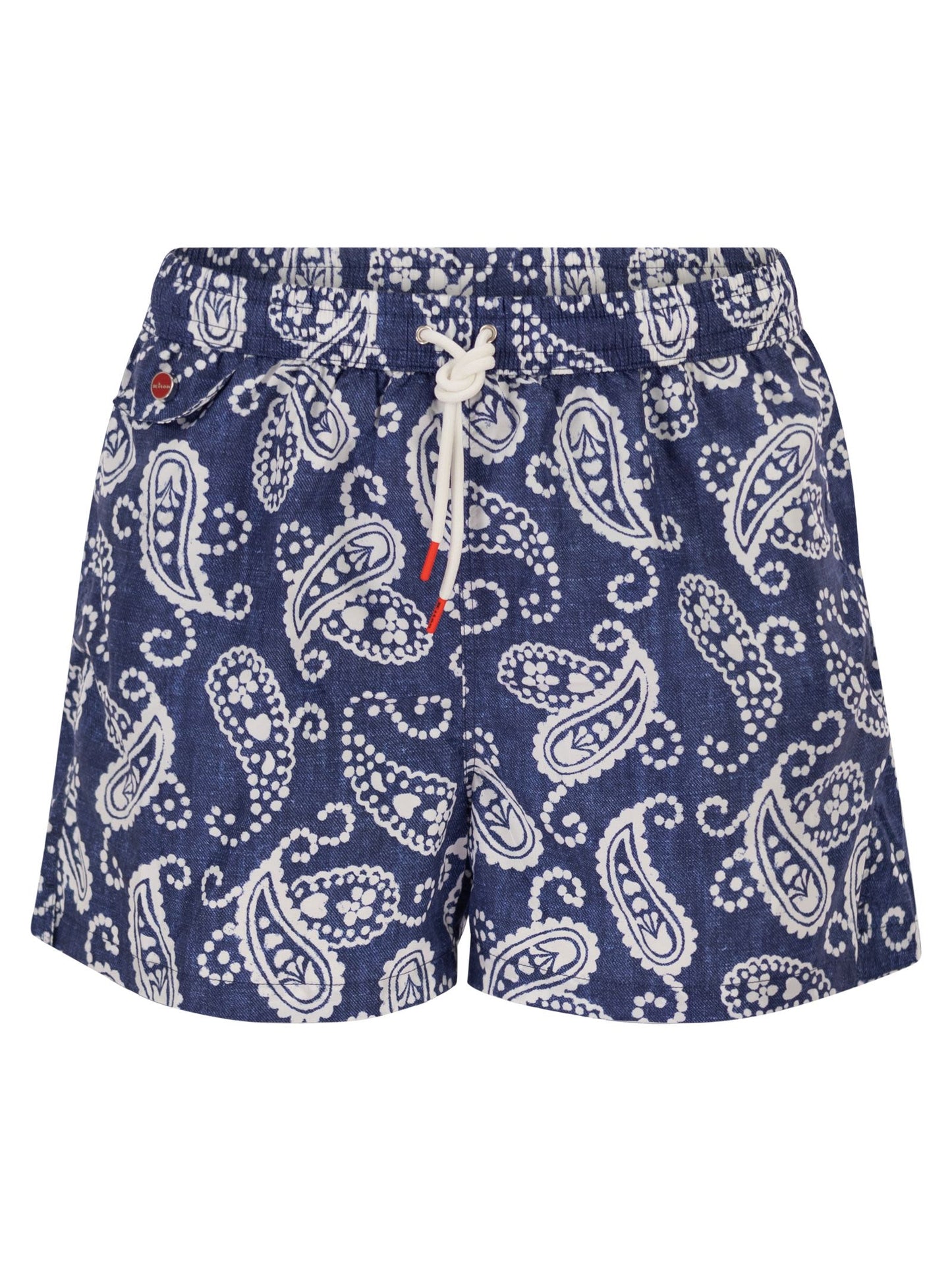 Kiton Men Short Patterned Swim Boxers KITON