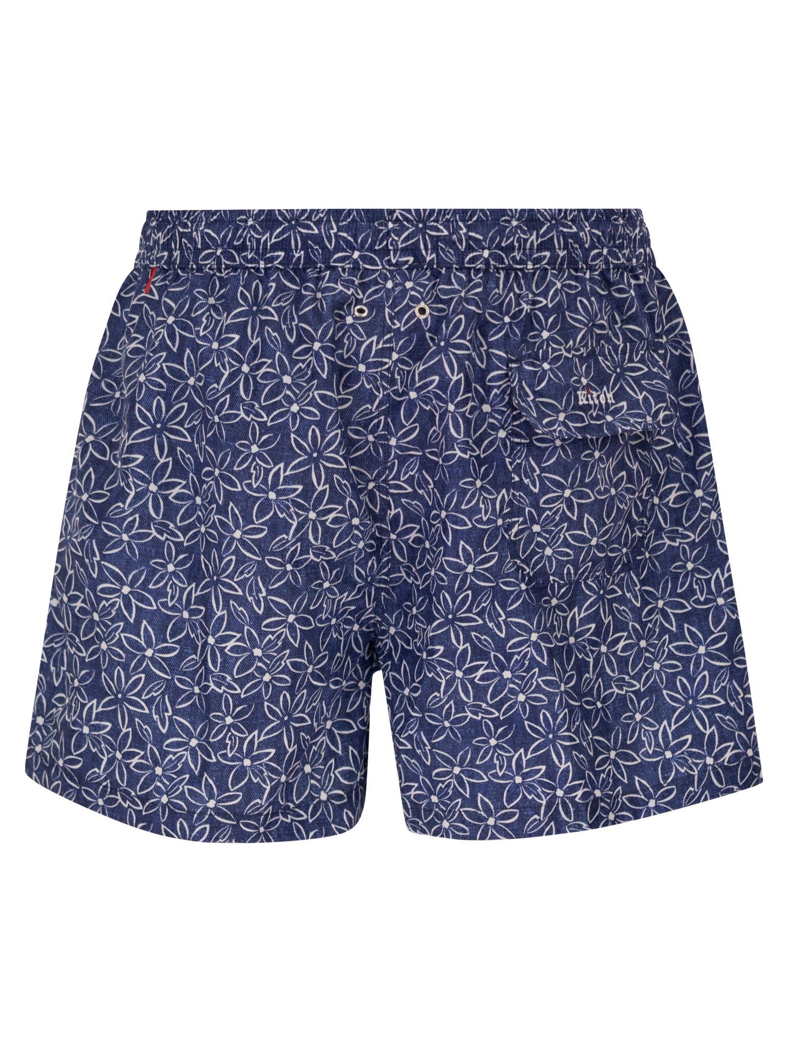 Kiton Men Short Patterned Swim Boxers KITON