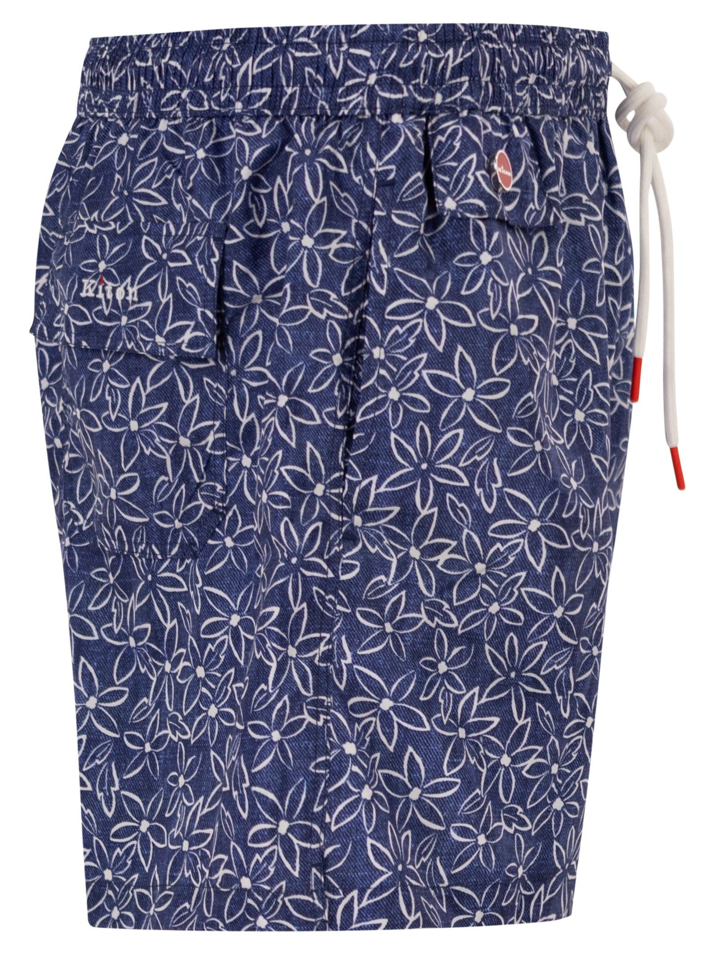 Kiton Men Short Patterned Swim Boxers KITON