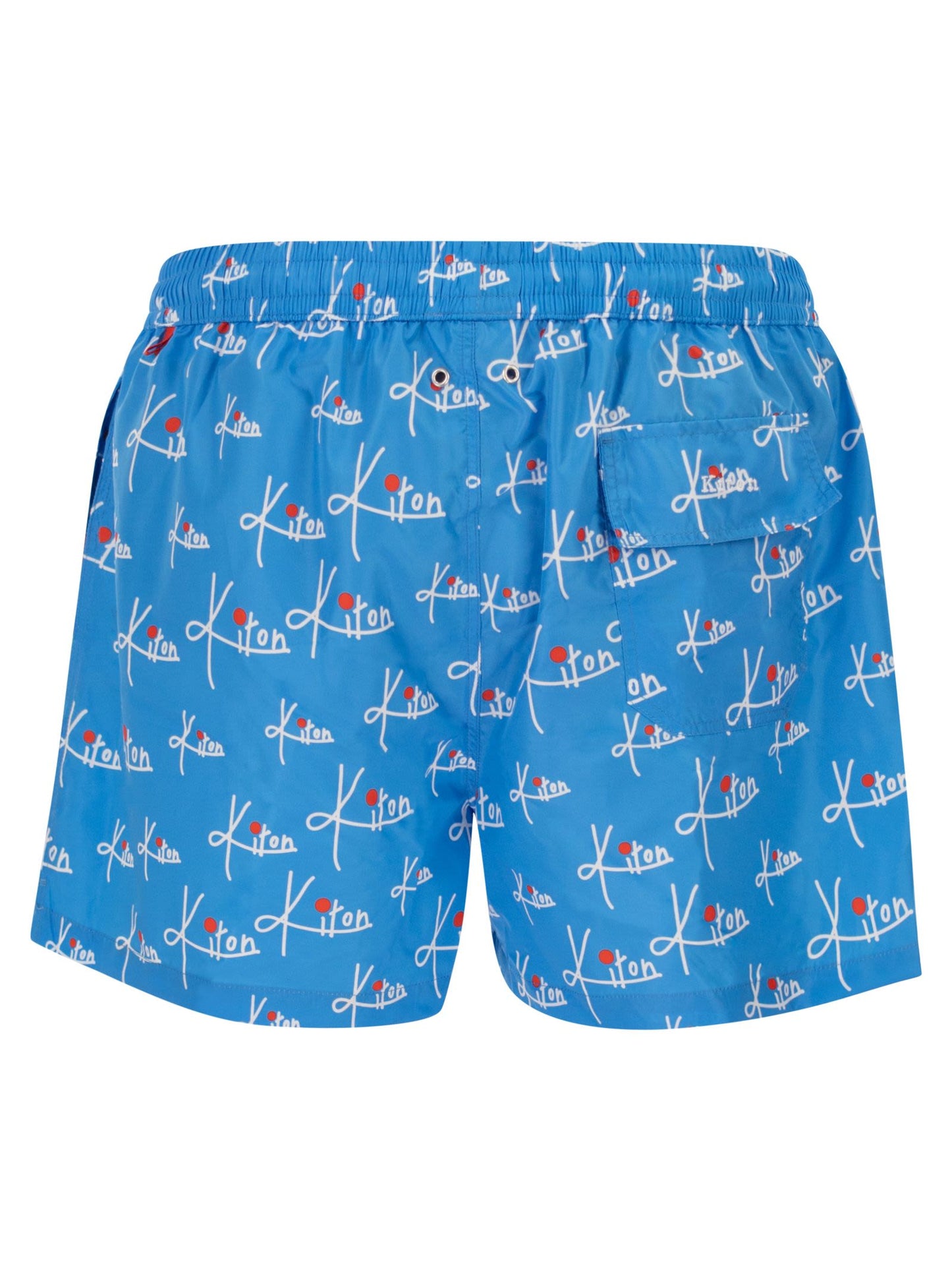 Kiton Men Short Patterned Swim Boxers KITON