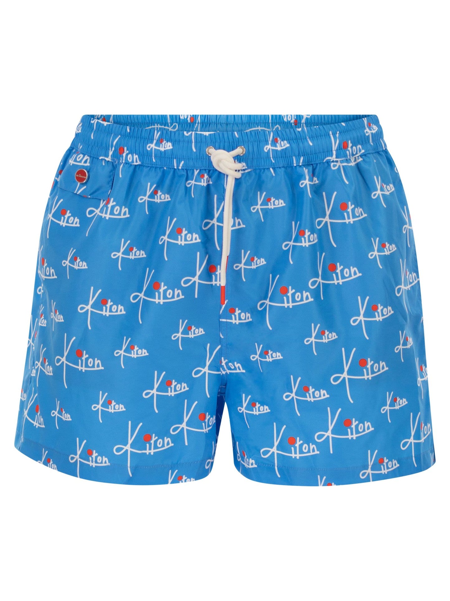 Kiton Men Short Patterned Swim Boxers KITON