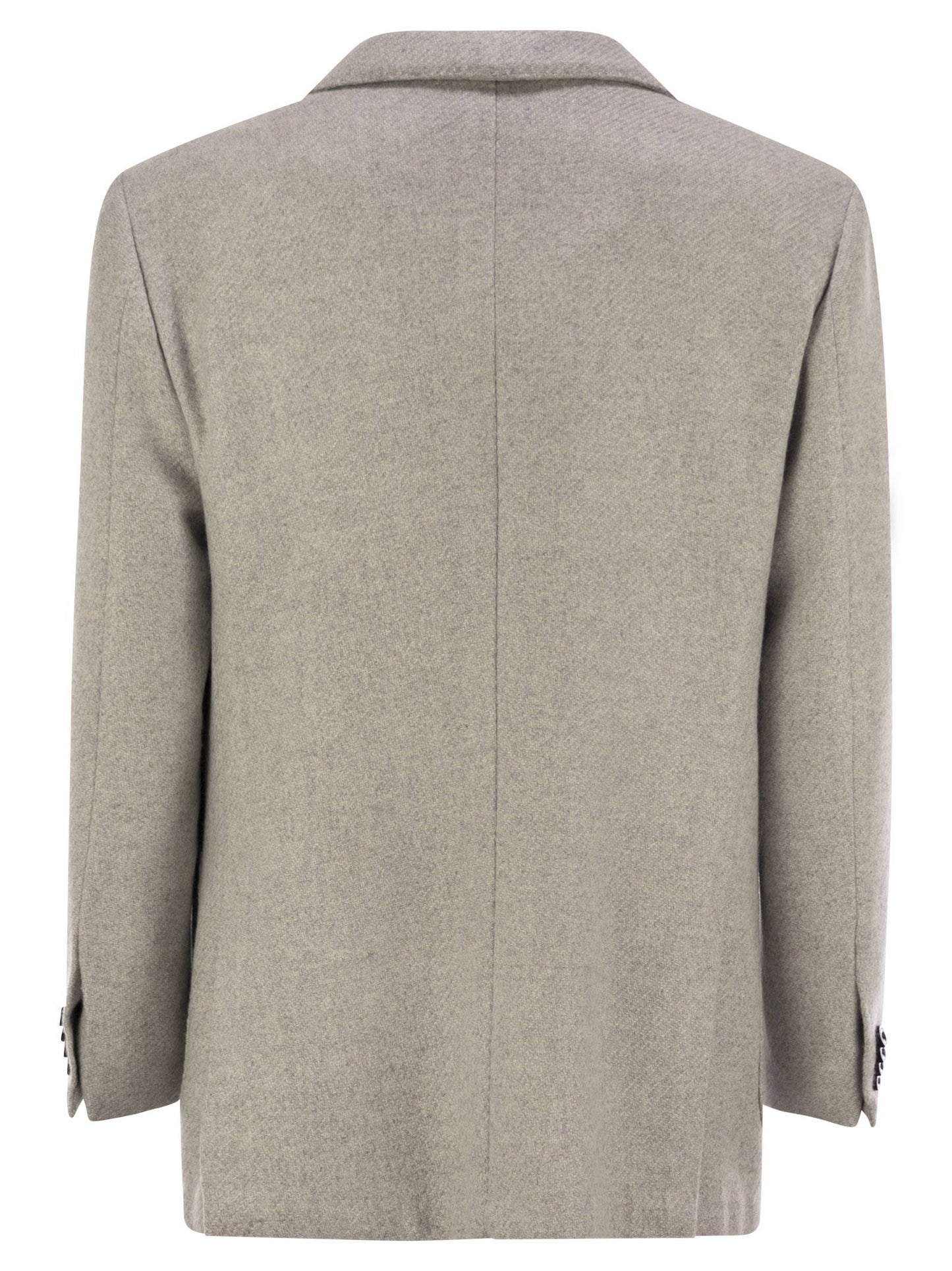 Kiton Men Single-Breasted Cashmere Jacket KITON