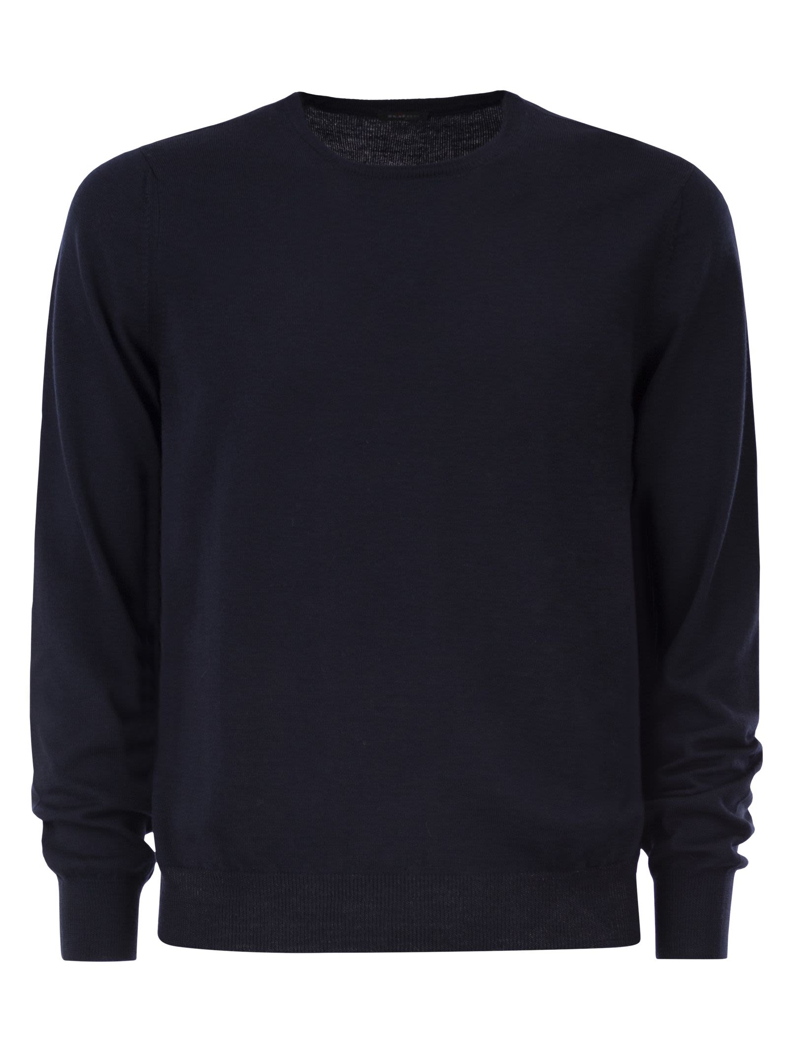 Kiton Men Long-Sleeved Wool Crew Neck Jumper KITON